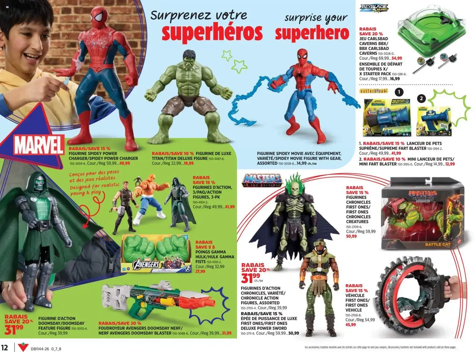 Canadian Tire circulaire - Le guide ultime des jouets from Oct 29, 2026 > weekly specials & deals from October 29 to November 18 2026 - flyer page 12