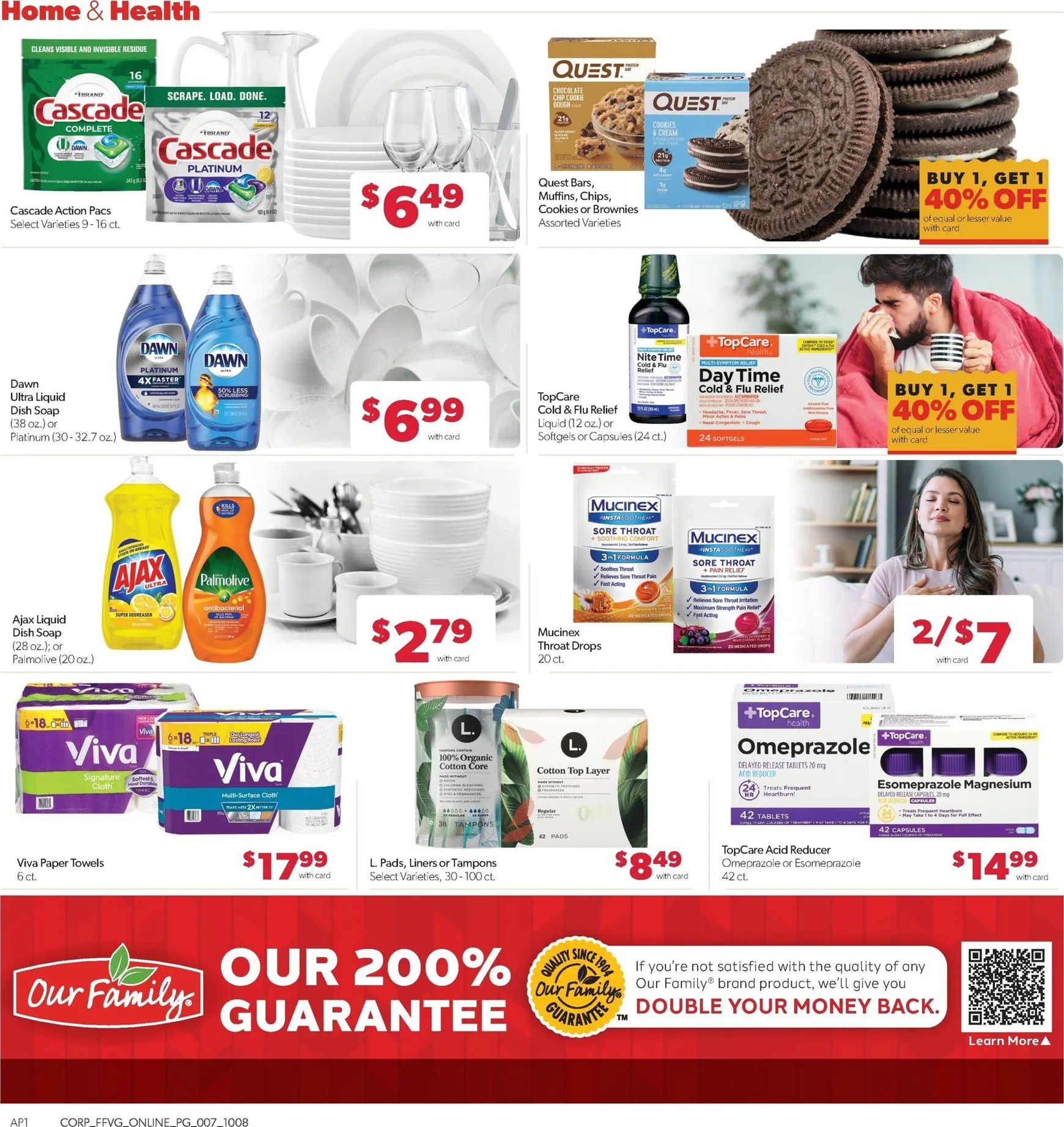 Weekly promotion Current Family Fare leaflet valid from Sunday 10/18/2026 to Saturday 10/24/2026 spanning from October 18 to October 24 2026 - Page 12 for Catalogue 365