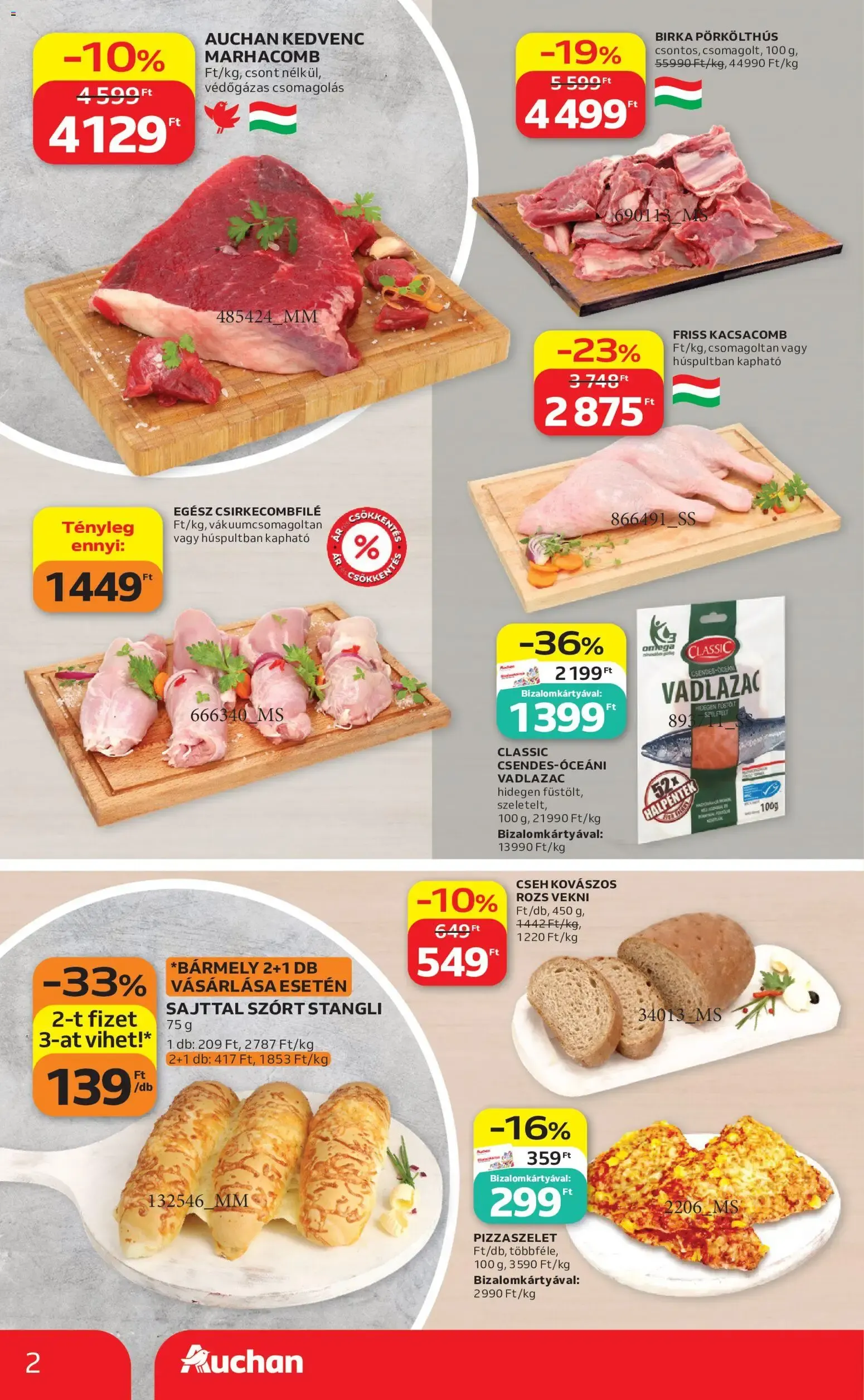 Katalógus Auchan Szupermarket akciós újság - 2026.09.03. -tól/töl > akció, lapozható szórólap 🛍️ szeptember 3.-tól szeptember 9.-ig 2026. - Oldal 2