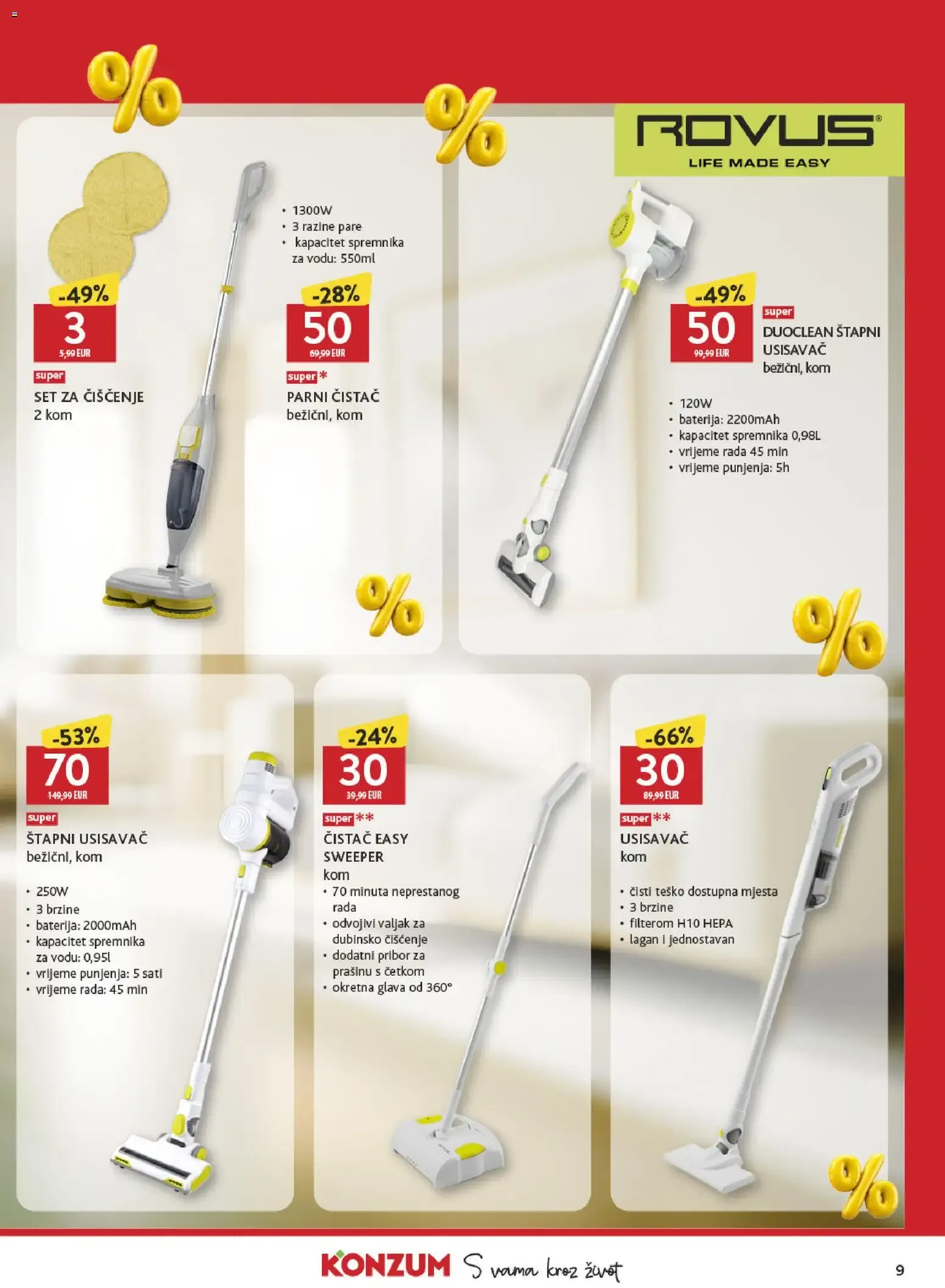 Katalog Konzum Top Ponuda Brendova novi od 09.10.2026 na listanje > letak digitalni od 9. listopada do 31. listopada 2026. - Pregled Stranica 9