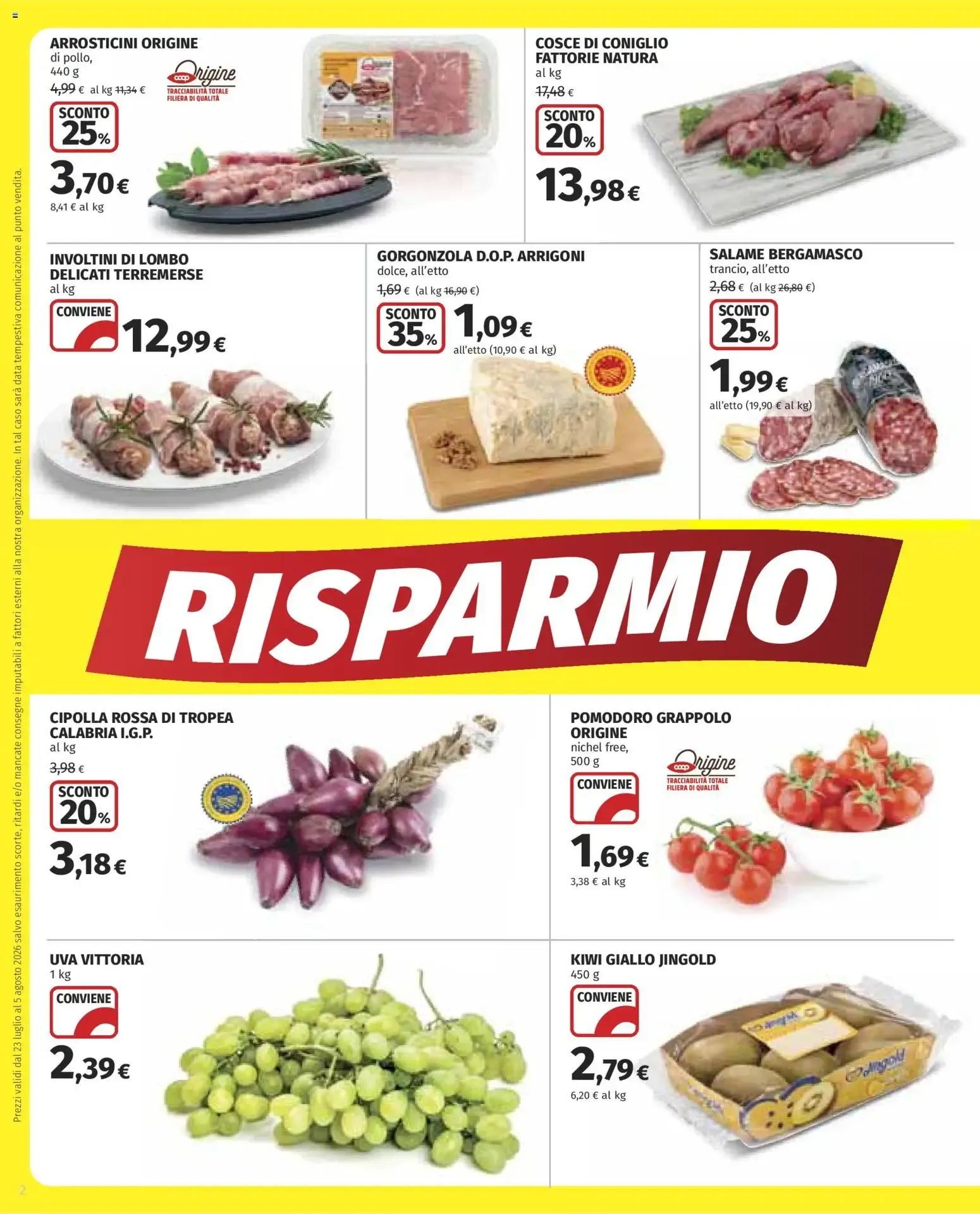 Volantino COOP Anteprima dal 23/07/2026 > NUOVO Promozioni da 23 luglio a 5 agosto di 2026 - Pagina del volantino 2