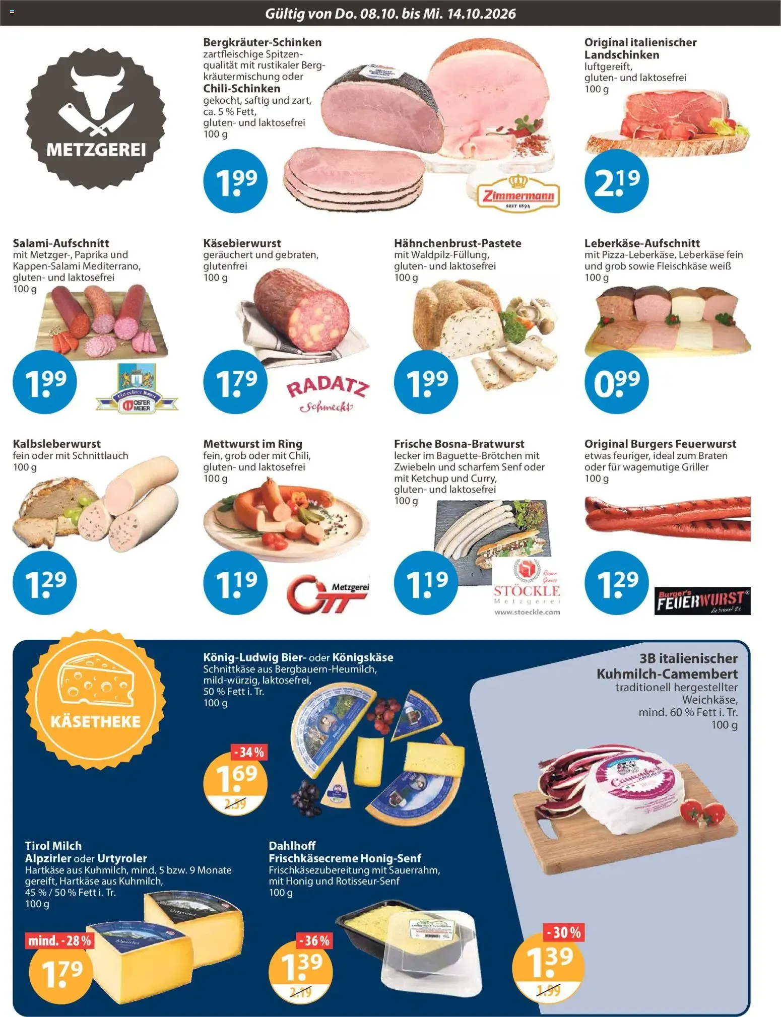 Angebote V-Markt Angebote (ab 08.10.2026) von 8. Oktober bis 14. Oktober 2026 - Prospekt seite 2