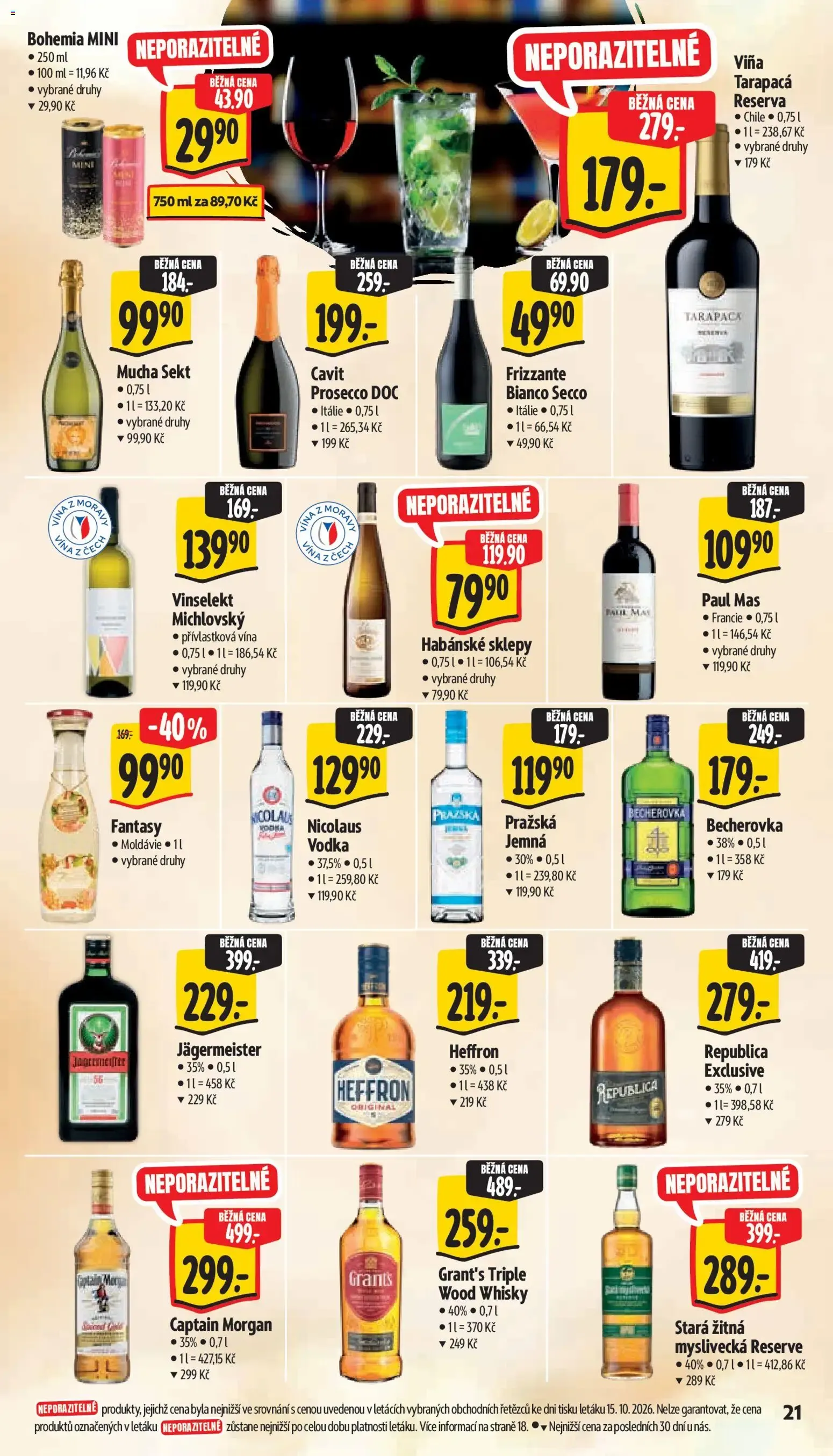Albert leták - Supermarket Šumperk od 21.10.2026 - Akční leták - 21. října 27. října 2026 - Page 33