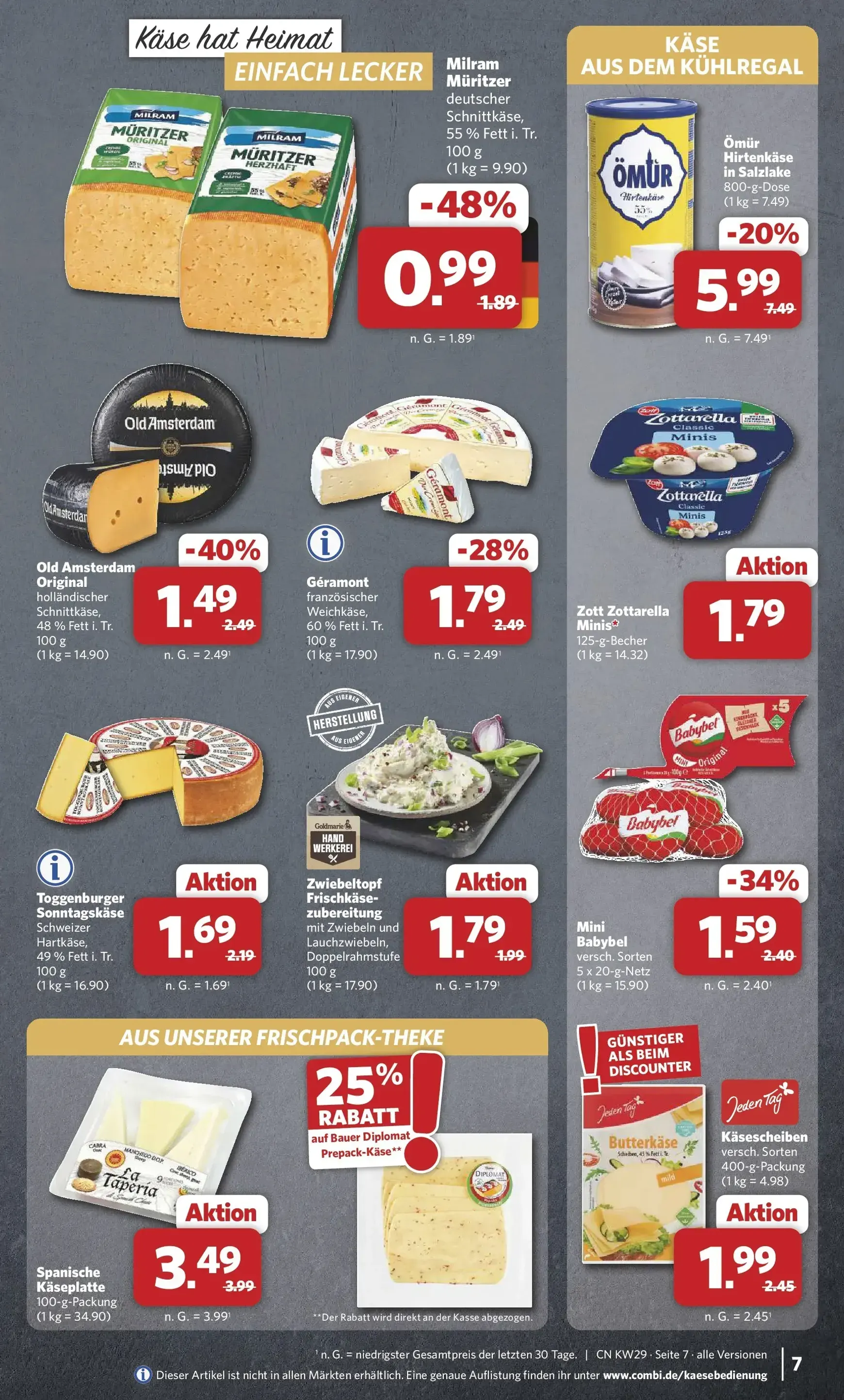 Combi - Neuen Markt Prospekt – von Montag 13.07.2026 bis Samstag 18.07.2026 von 13. Juli bis 18. Juli 2026 - Prospekt seite 7