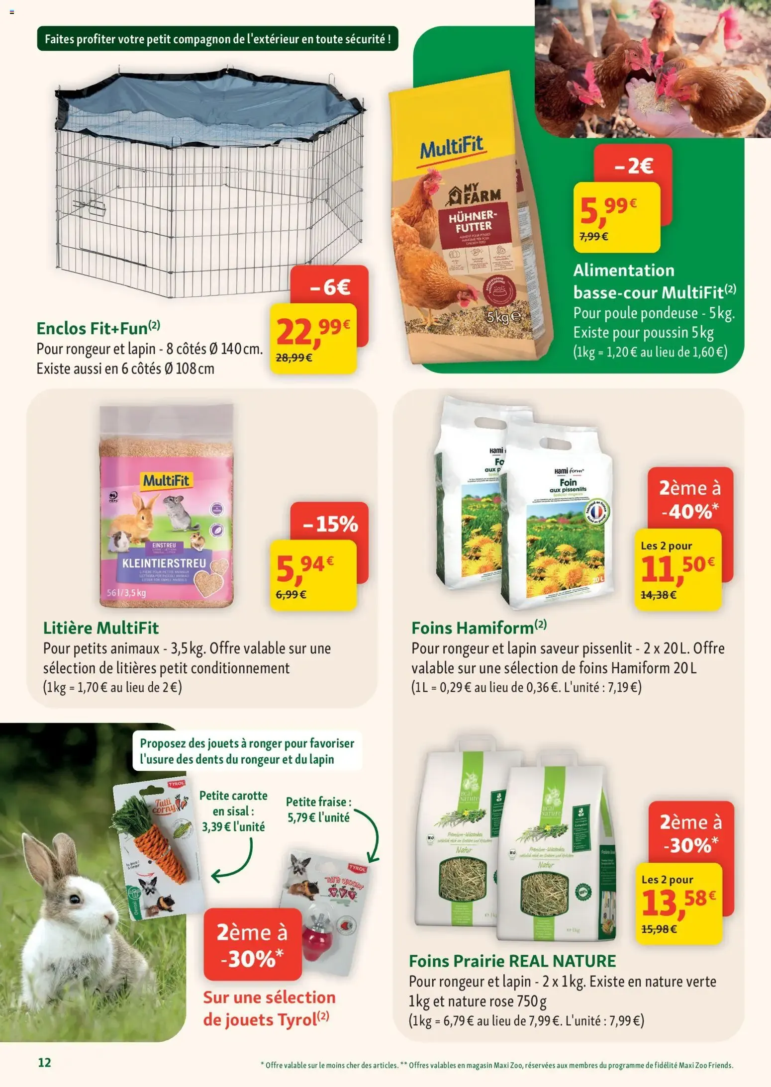 Maxi Zoo du 1 juillet au 8 juillet 2026 - Catalogue page 12