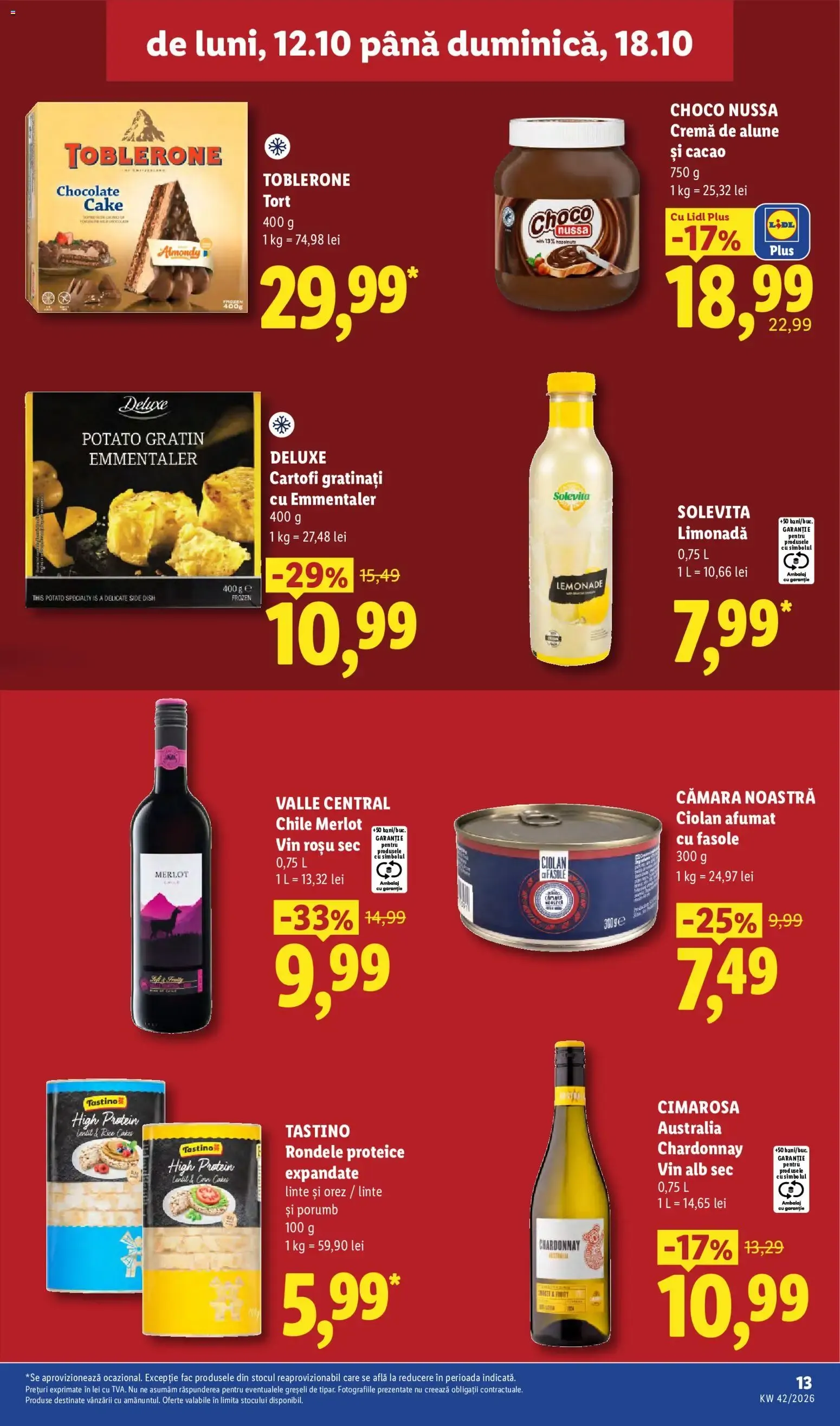 Catalog Catalog LIDL 12.10.2026 - Oferta și Revista online de la 12 octombrie până la 18 octombrie 2026 - Revista Pagina 13