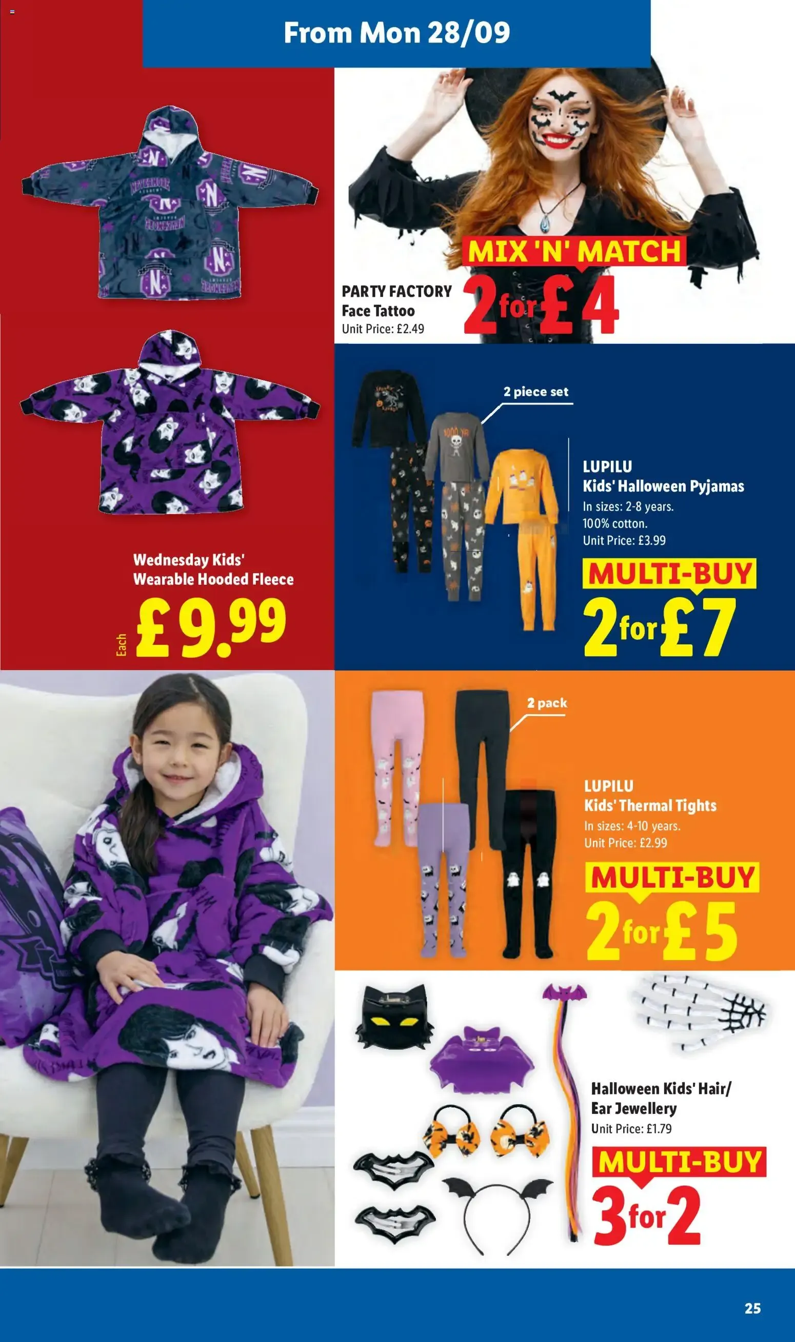 Lidl - Kids' Halloween Costumes from 24 September to 30 September 2026 - Catalogue Page 25