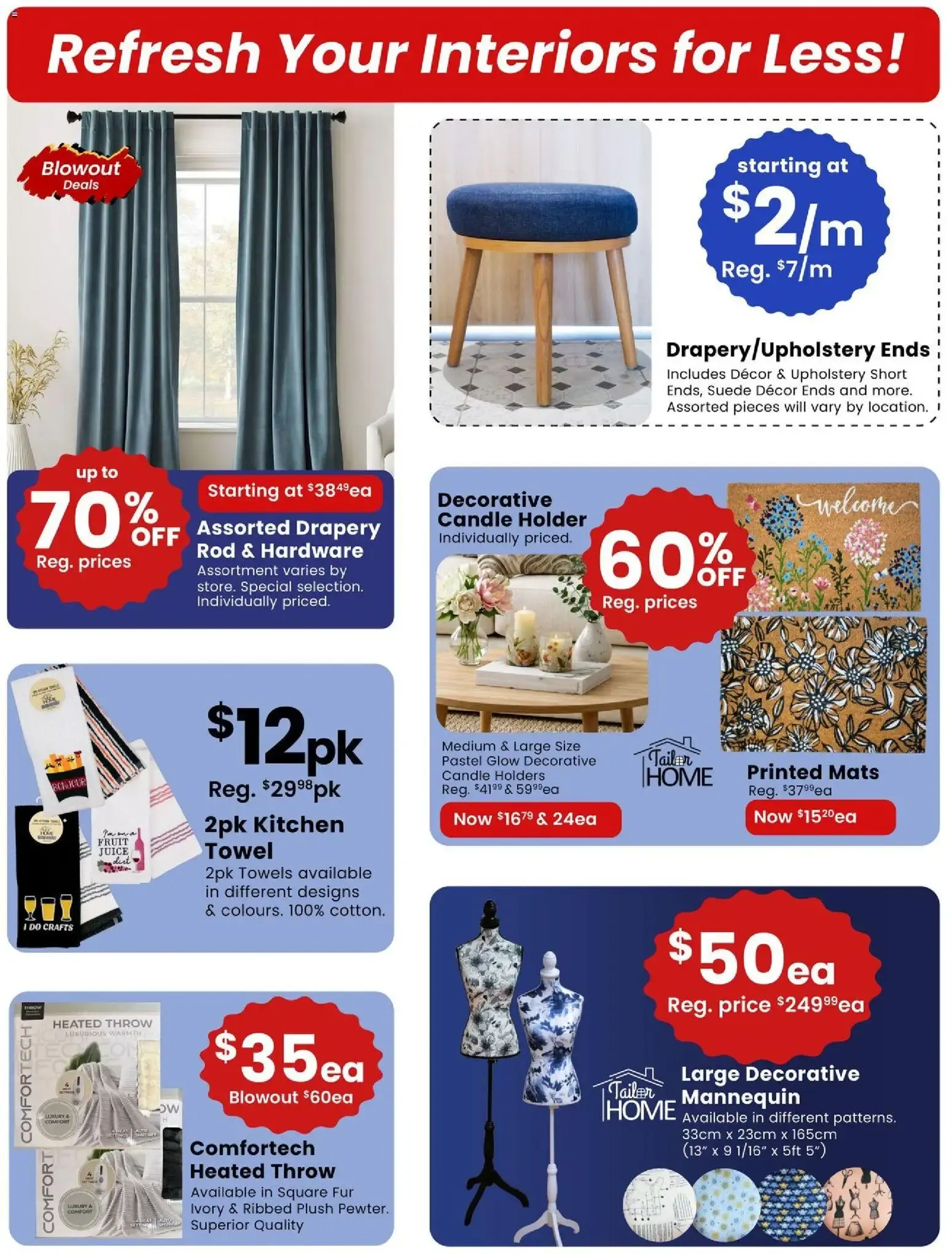 FABRICLAND CLEAN SWEEP Sale from August 1 to August 31 2026 - flyer page 14