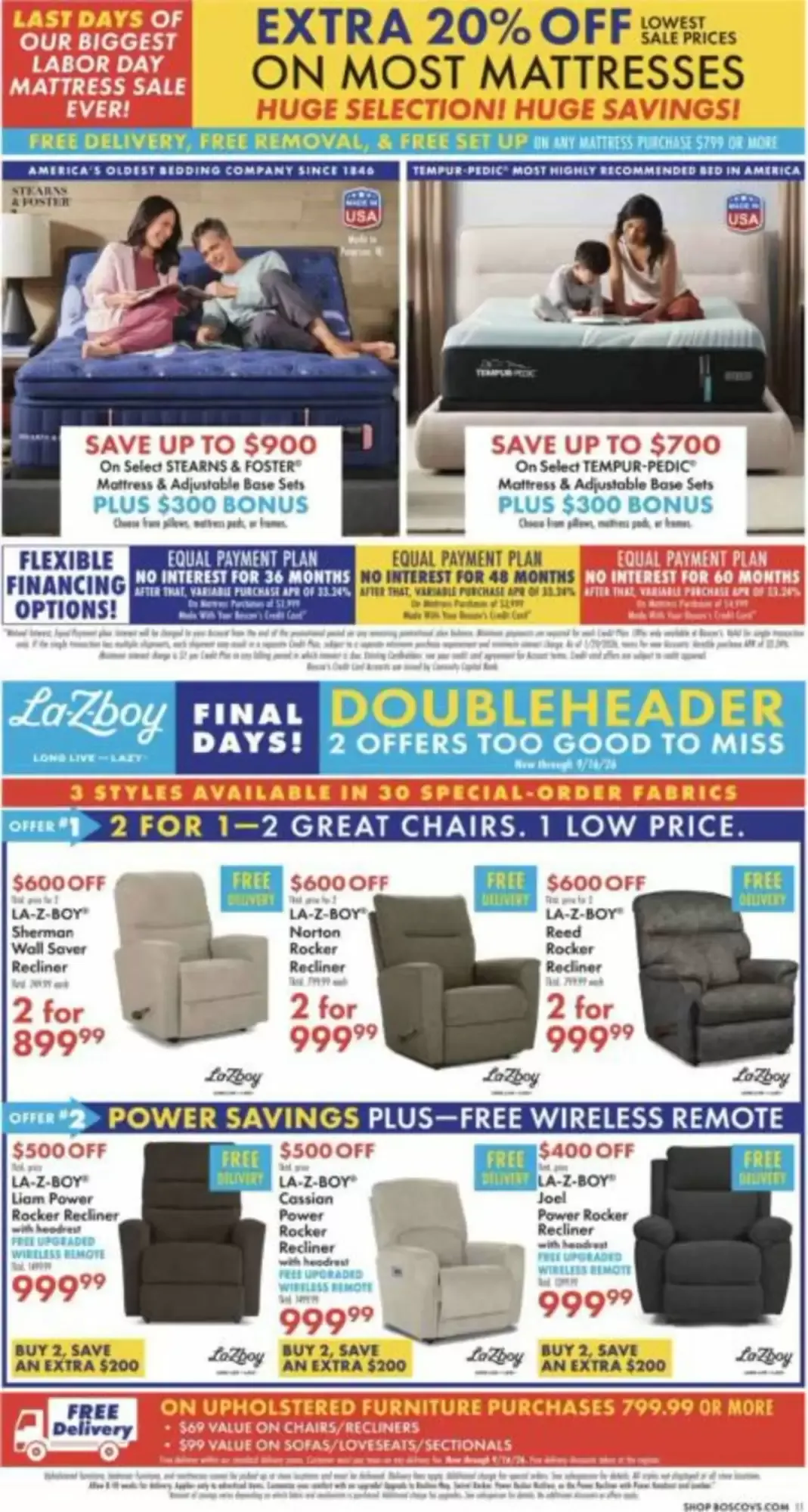 Weekly ad Boscov's - It's the Great Pumpkin, Charlie Brown Celebration & Sales from September 10 to September 16 2026 - Page 11