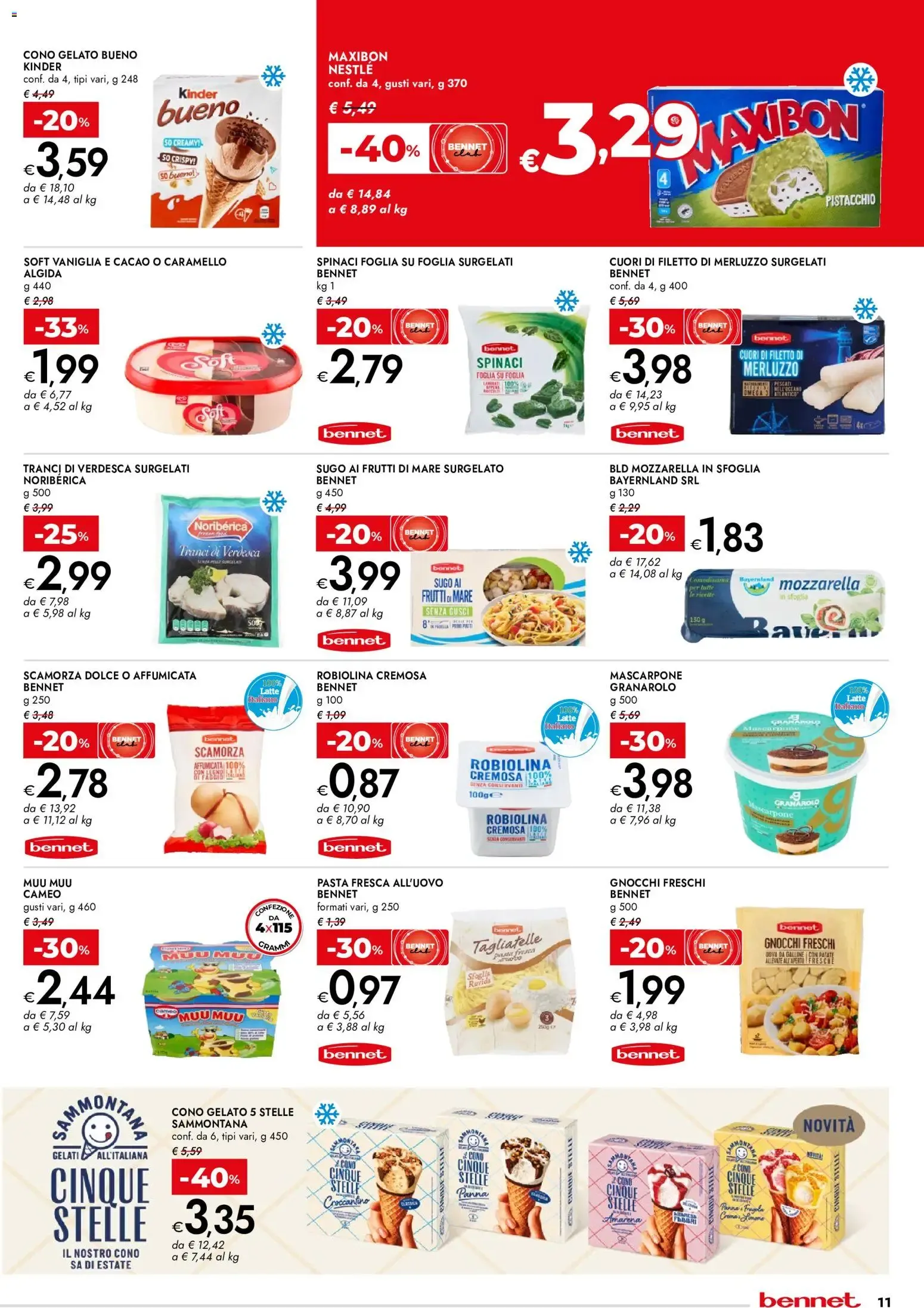 Bennet: Formato Risparmio XXL - Oferta Tonno Rio Mare da 2 luglio a 15 luglio di 2026 - Pagina del volantino 11