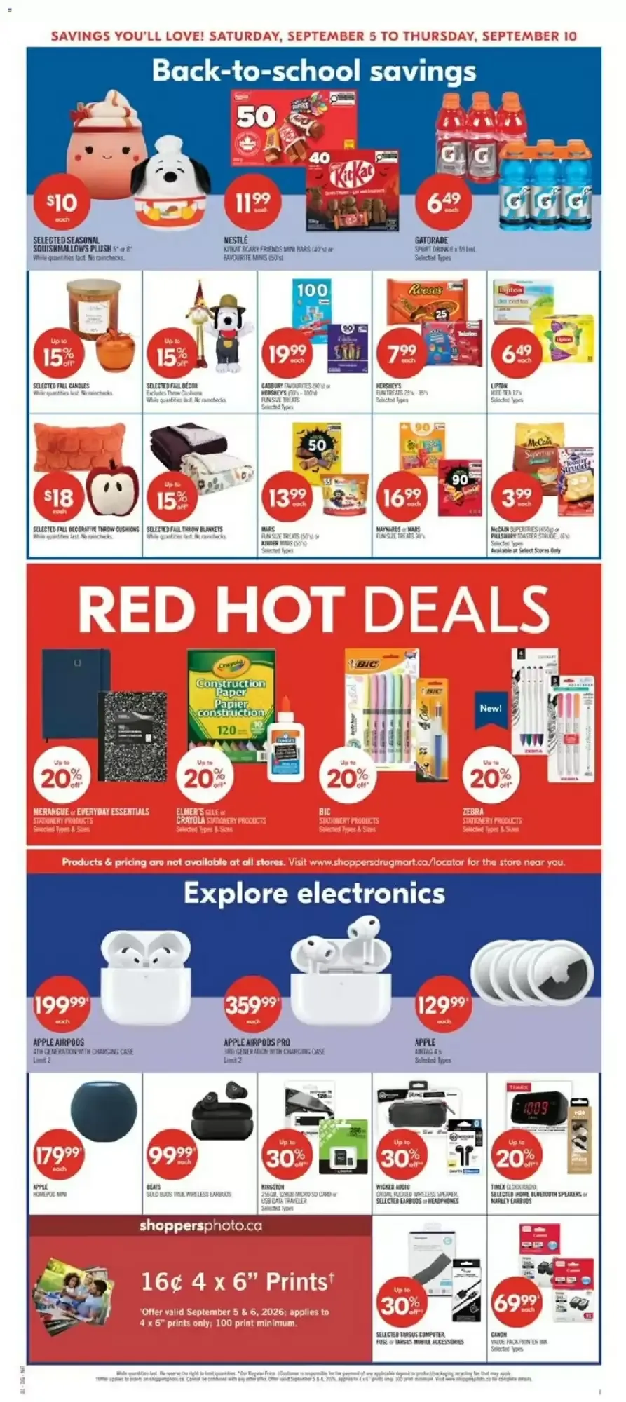 Shoppers Drug Mart flyer week 36 from September 5 to September 10 2026 - flyer page 8