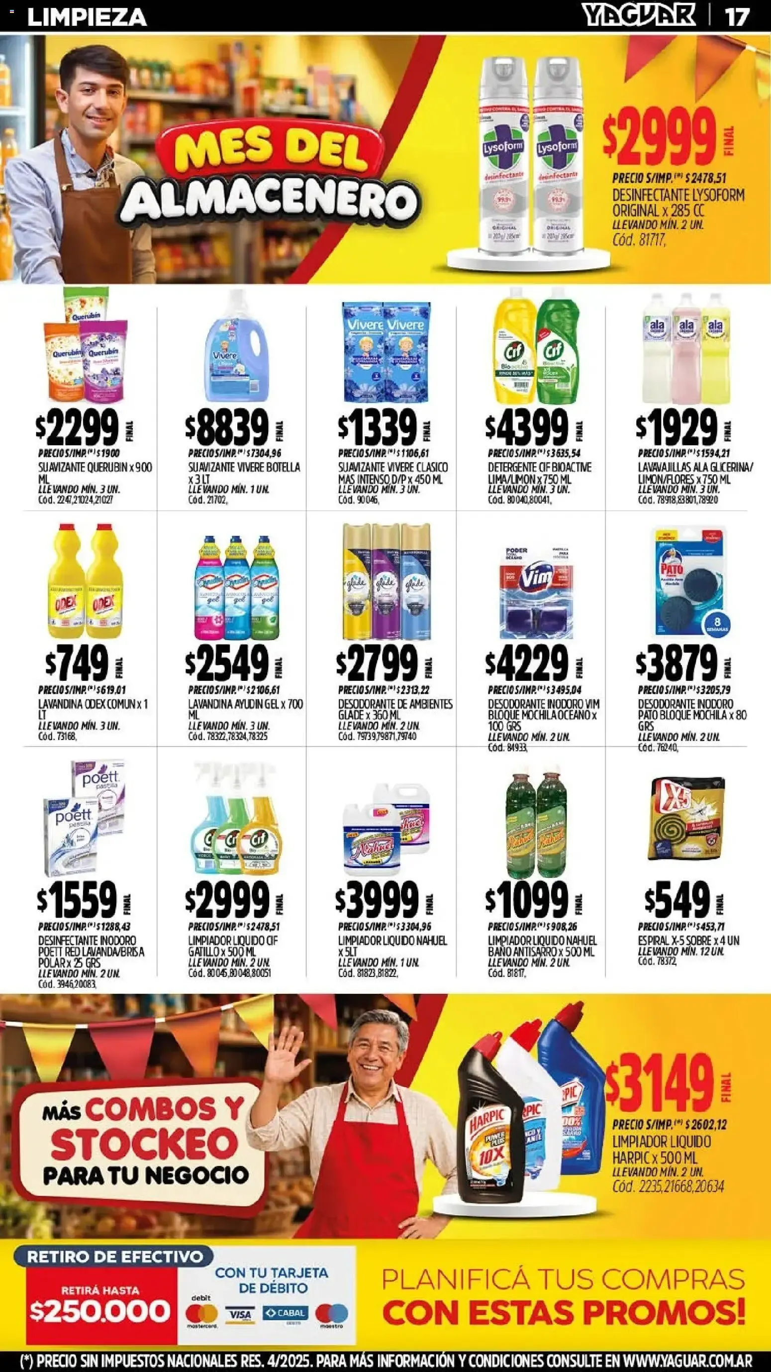 Ofertas de Mayorista Yaguar - Mes del Almacenero 21 de septiembre al 27 de septiembre 2026 - Página 17 del catálogo