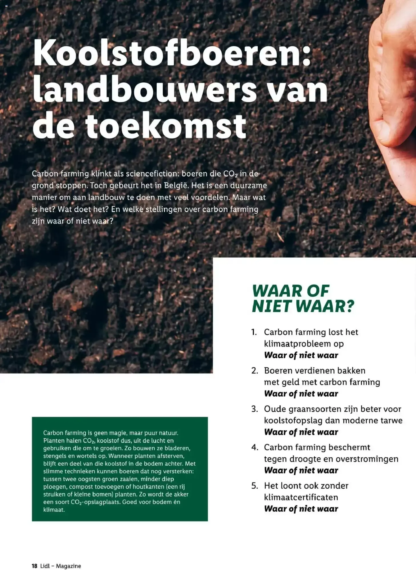 Lidl duurzaamheidsmagazine van 25 mei tot 22 januari 2027 - folder pagina 18
