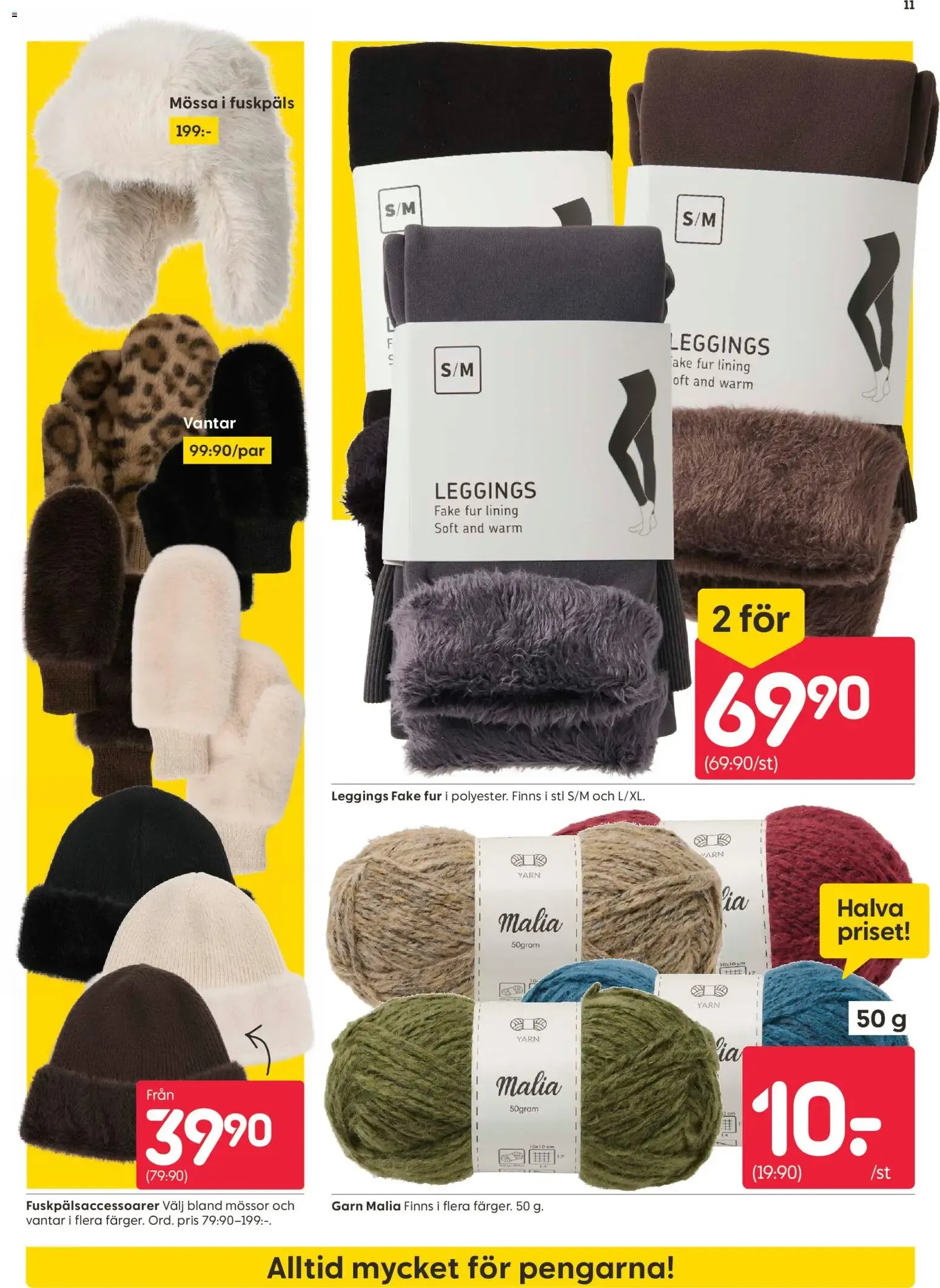 Rusta erbjudanden från 12/10/2026 - 18/10/2026 > Reklamblad nuvarande rabatter från 12 oktober till 18 oktober 2026 - Reklamblad sidor 11