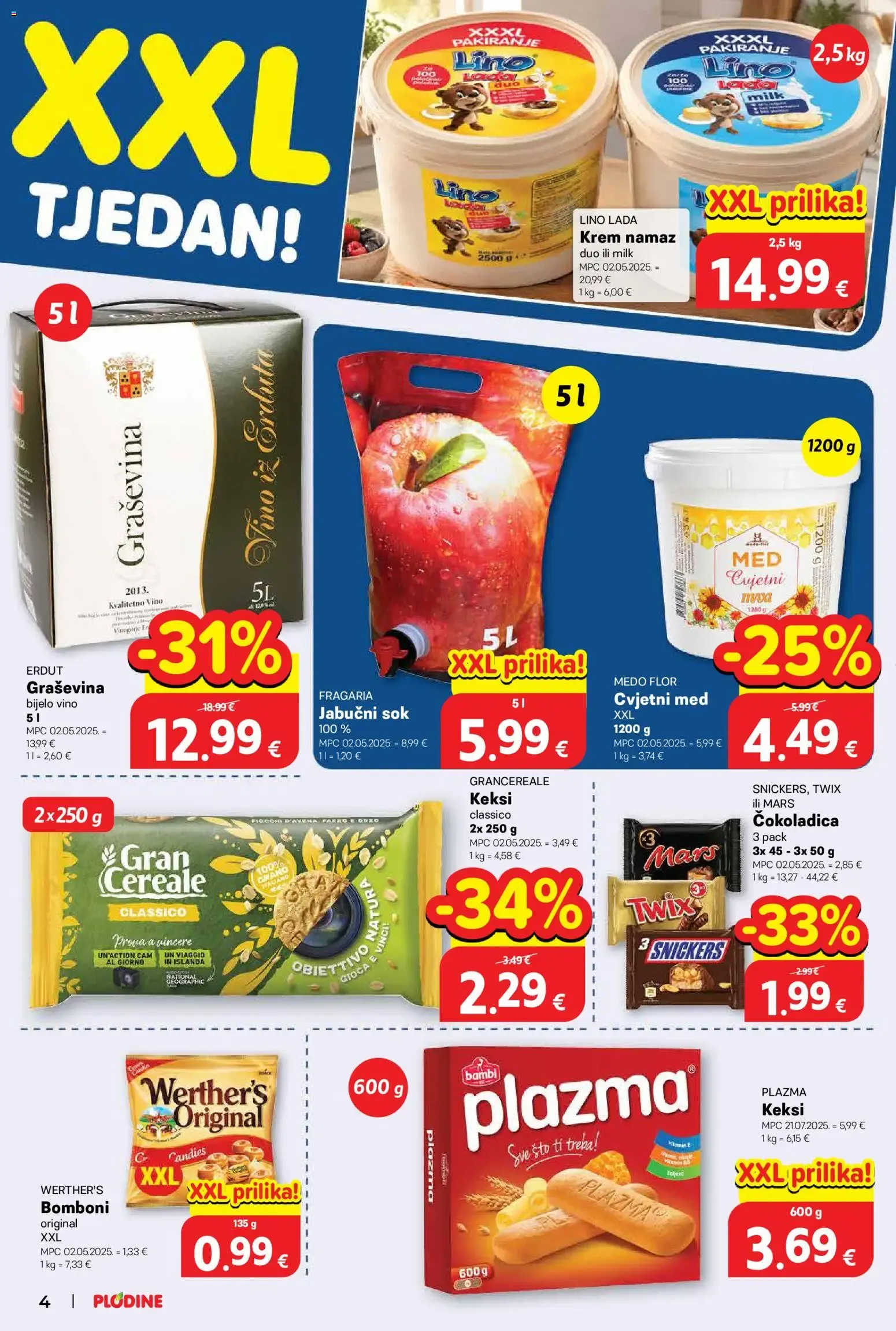 Katalog Plodine Katalog novi od 07.10.2026 na listanje > letak digitalni od 7. listopada do 13. listopada 2026. - Pregled Stranica 4