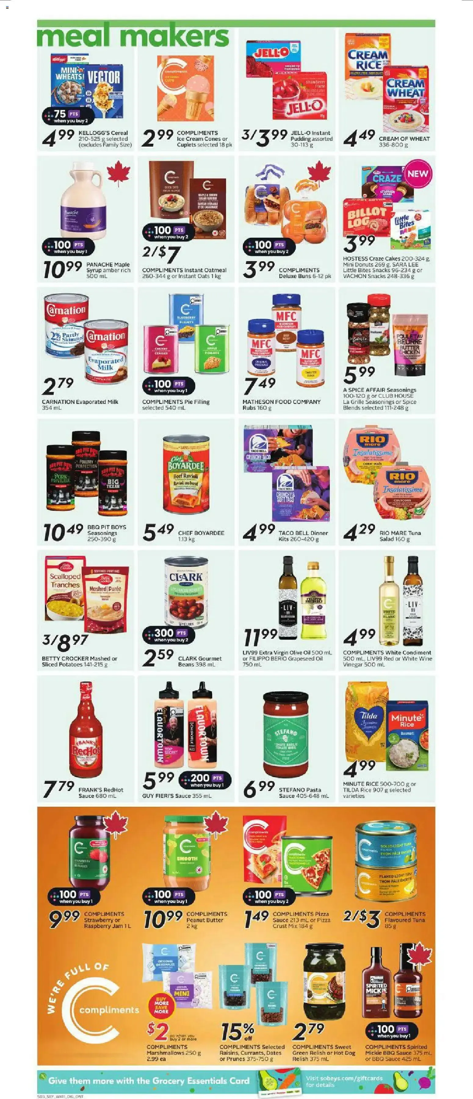 Sobeys weekly flyer / circulaire from Jul 9, 2026 > weekly specials & deals from July 9 to July 15 2026 - flyer page 11