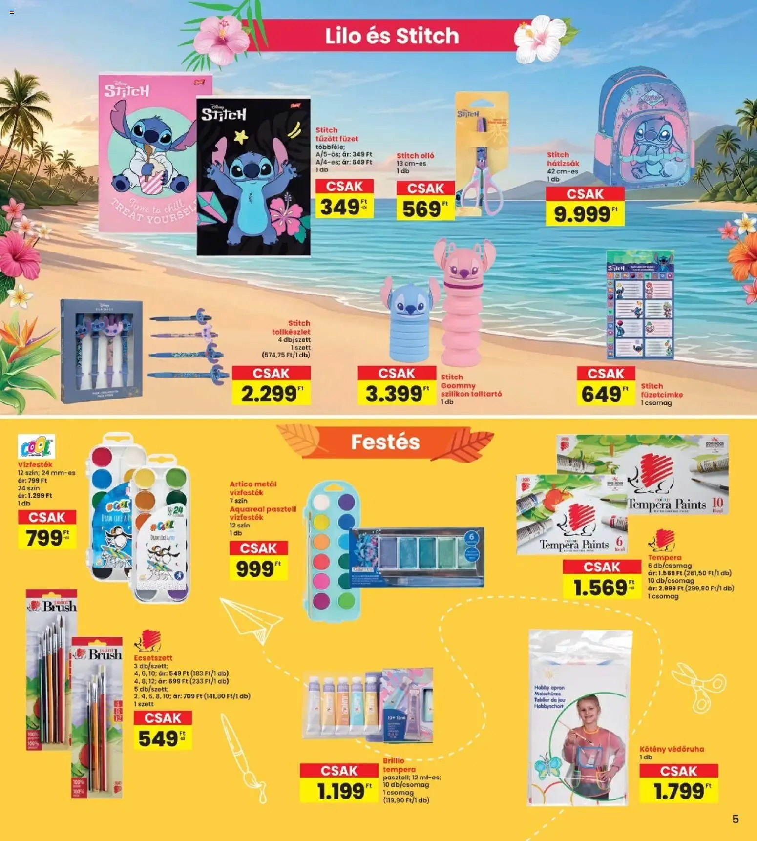 Katalógus Interspar Iskola katalógus - 2026.08.13. -tól/töl > akció, lapozható szórólap 🛍️ augusztus 13.-tól augusztus 26.-ig 2026. - Oldal 5