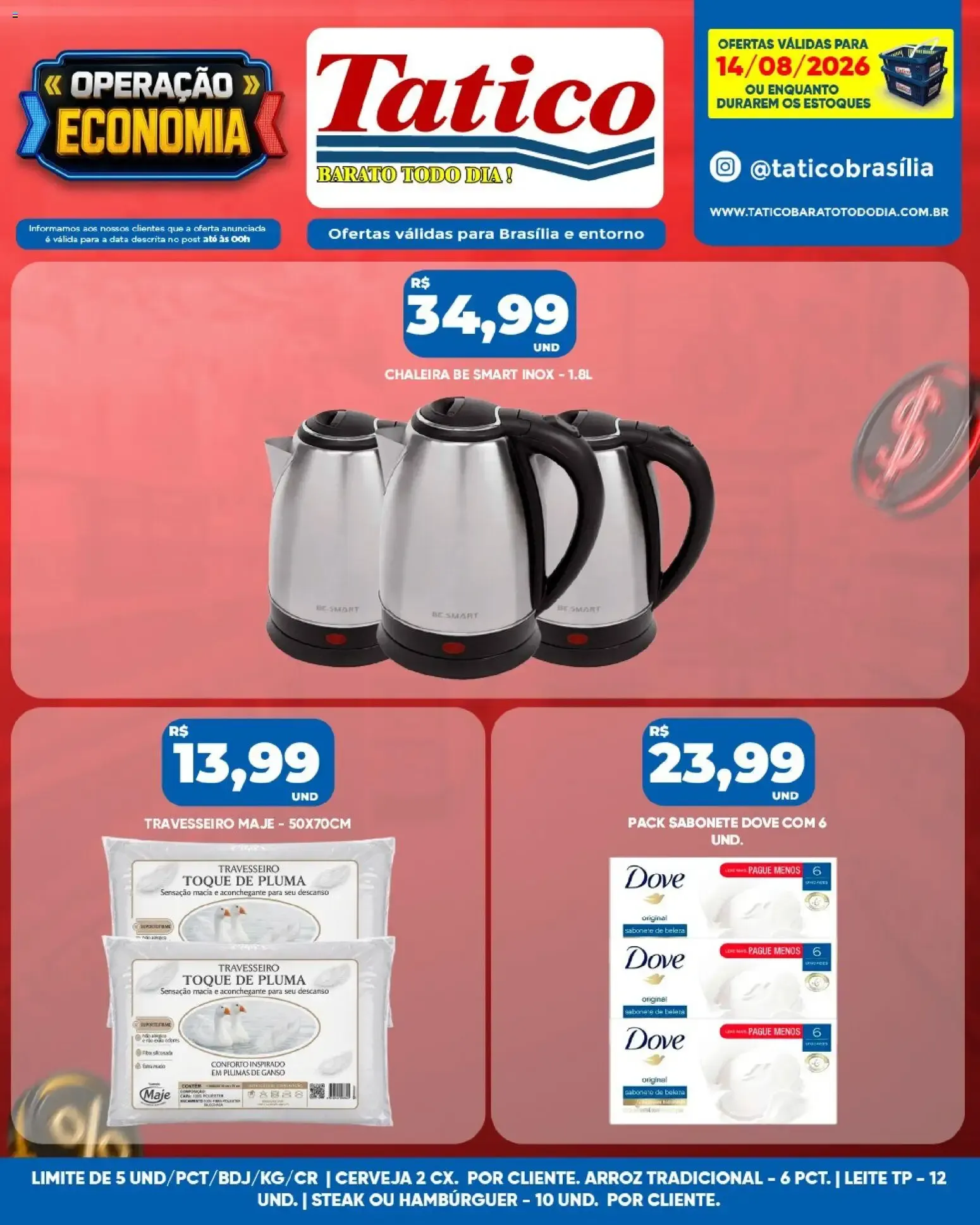 Encarte de Tatico ofertas do Dia de 14/08/2026 | Promoções Online 14 de agosto até 14 de agosto 2026 - Pagina 12