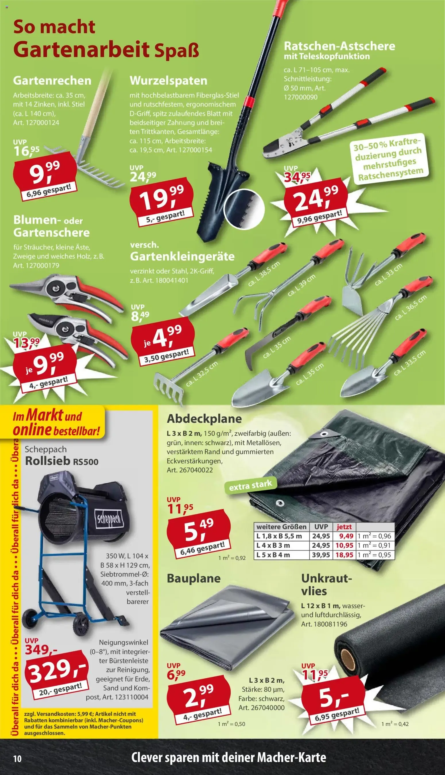 Sonderpreis Baumarkt Prospekt (ab 04.07.2026) zum Blättern von 4. Juli bis 10. Juli 2026 - Prospekt seite 10