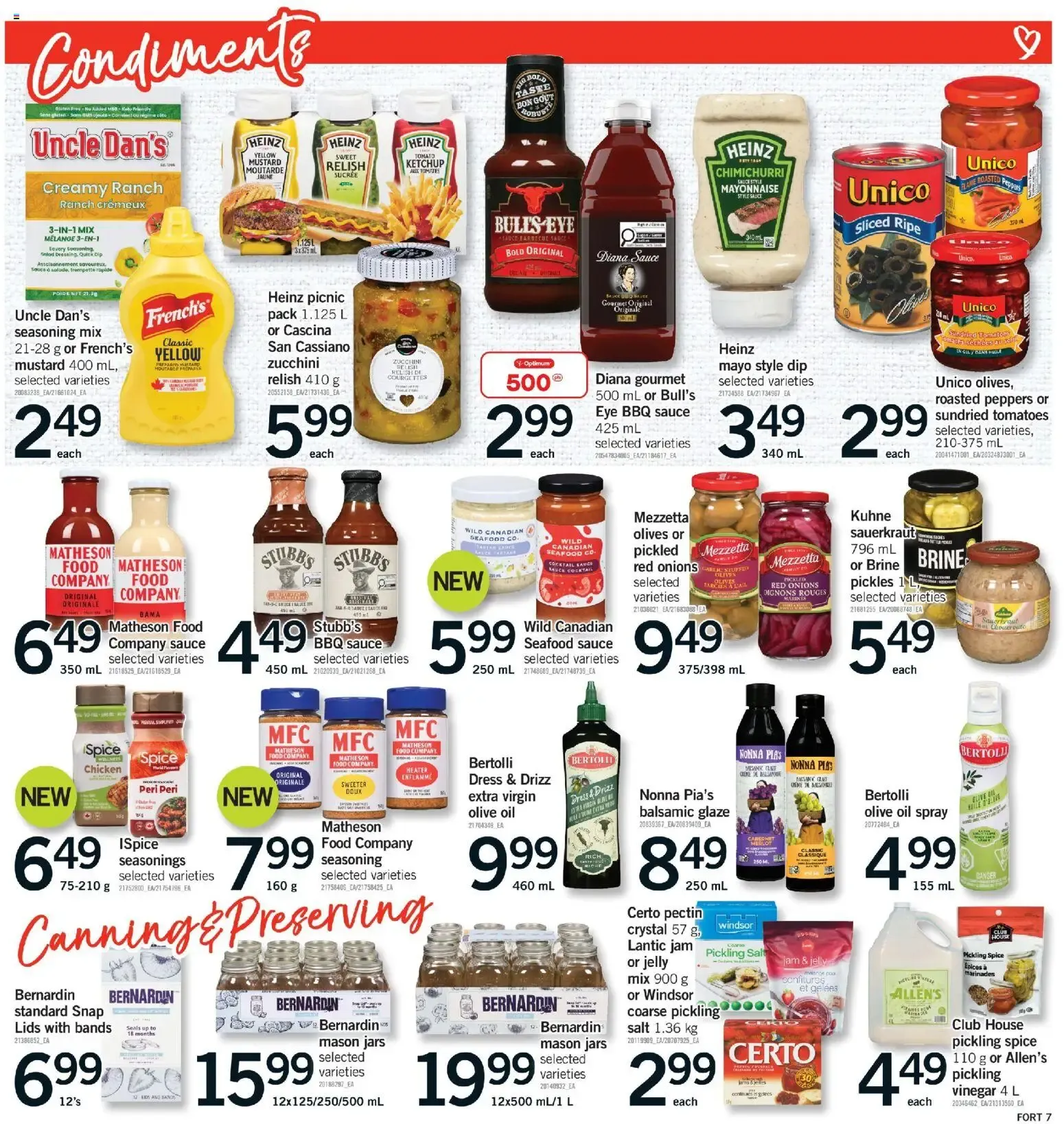 Fortinos weekly flyer / circulaire from Jul 30, 2026 > weekly specials & deals from July 30 to August 5 2026 - flyer page 9