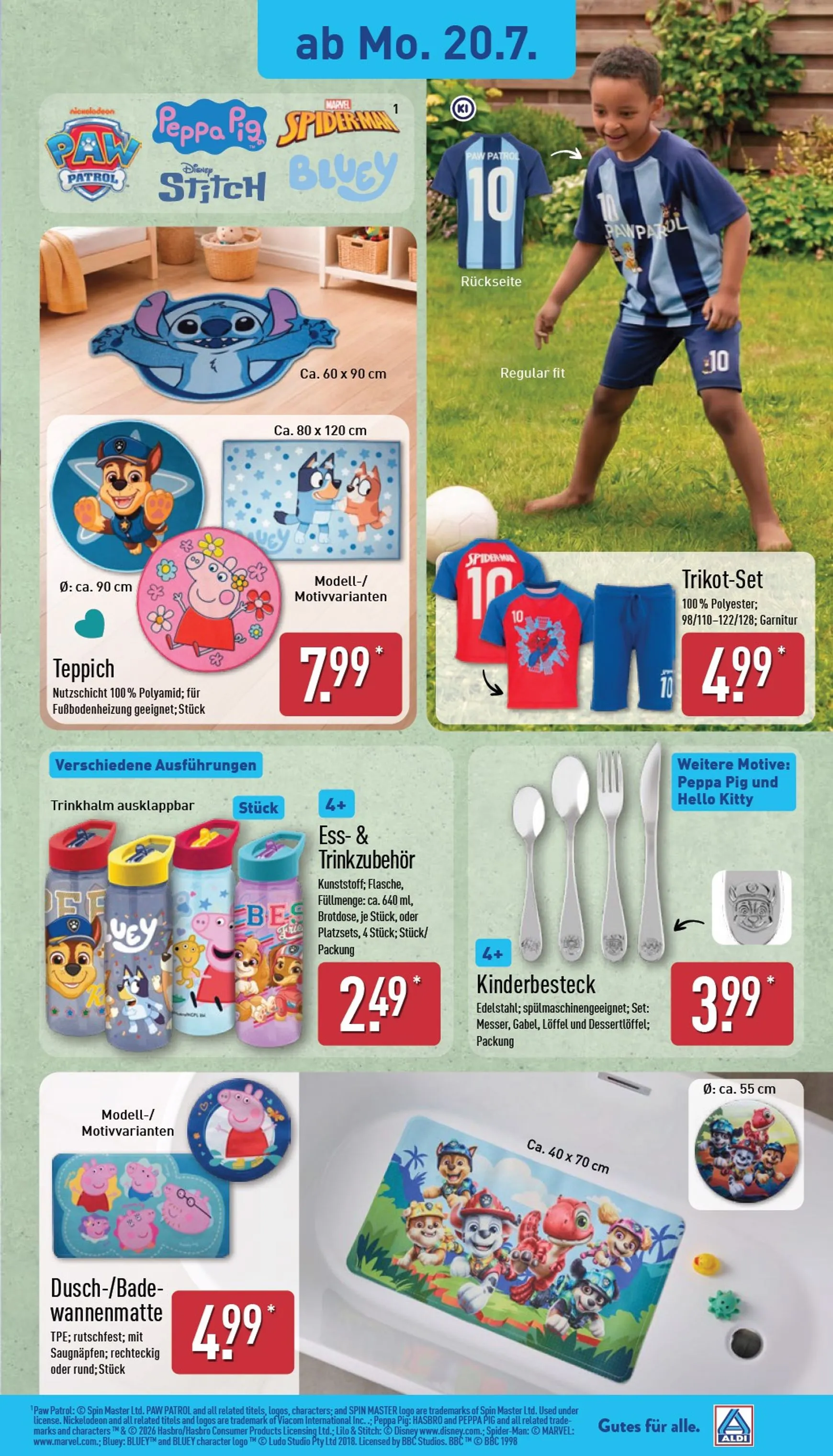 ALDI AUSBLICK von 20. Juli bis 25. Juli 2026 - Prospekt seite 3