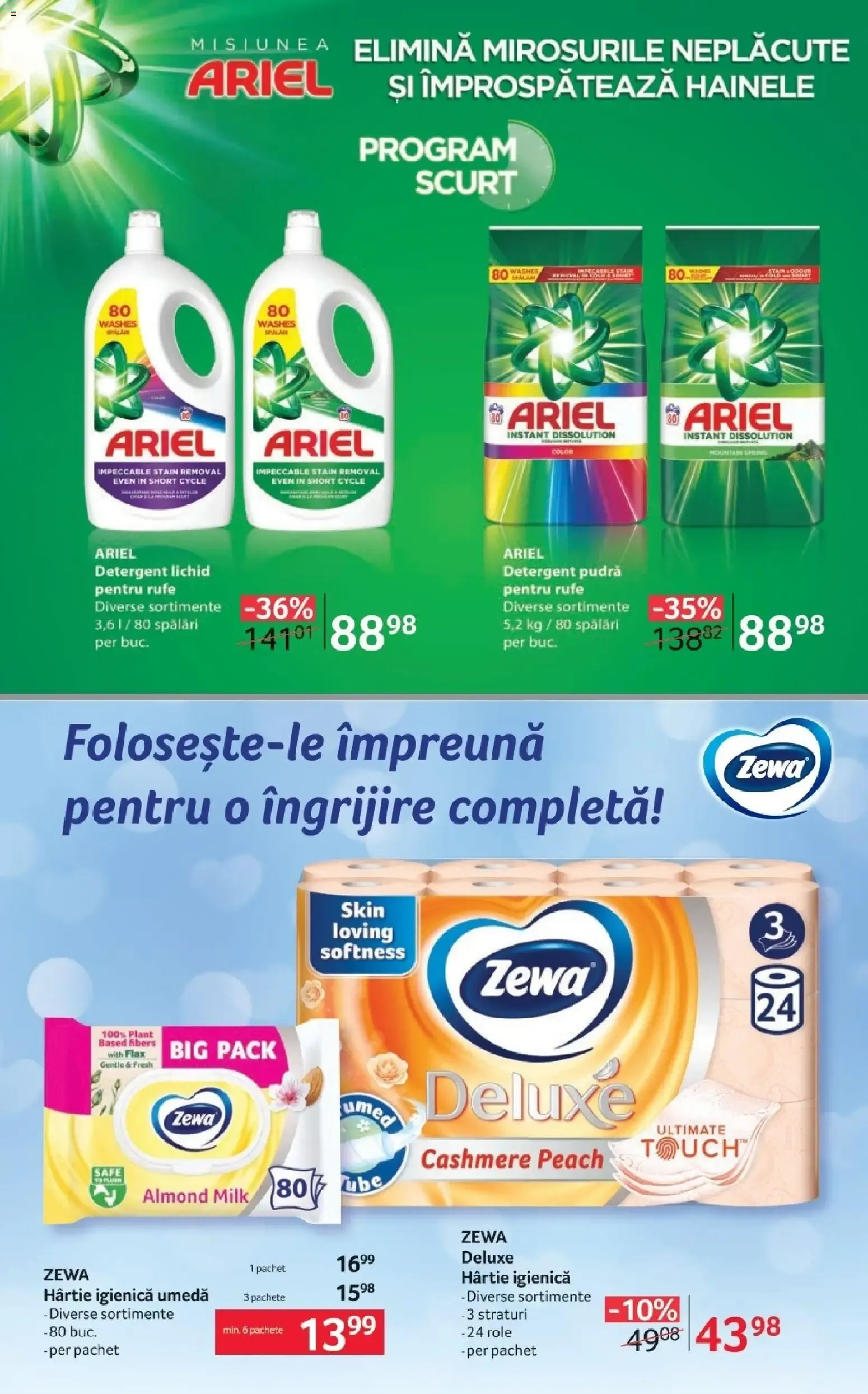 Catalog MAI MULT E MAI IEFTIN la MII DE PRODUSE de la 16 octombrie până la 29 octombrie 2026 - Revista Pagina 14