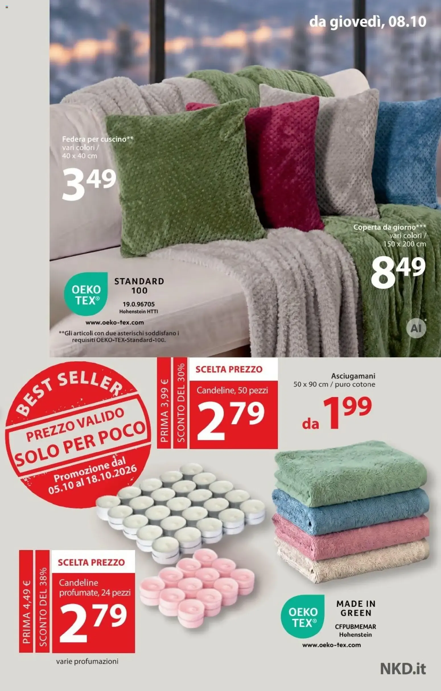 Nuovo NKD volantino dal 08/10/2026 > offerte anteprima 🛍️ da 8 ottobre a 25 ottobre di 2026 - Pagina del volantino 9
