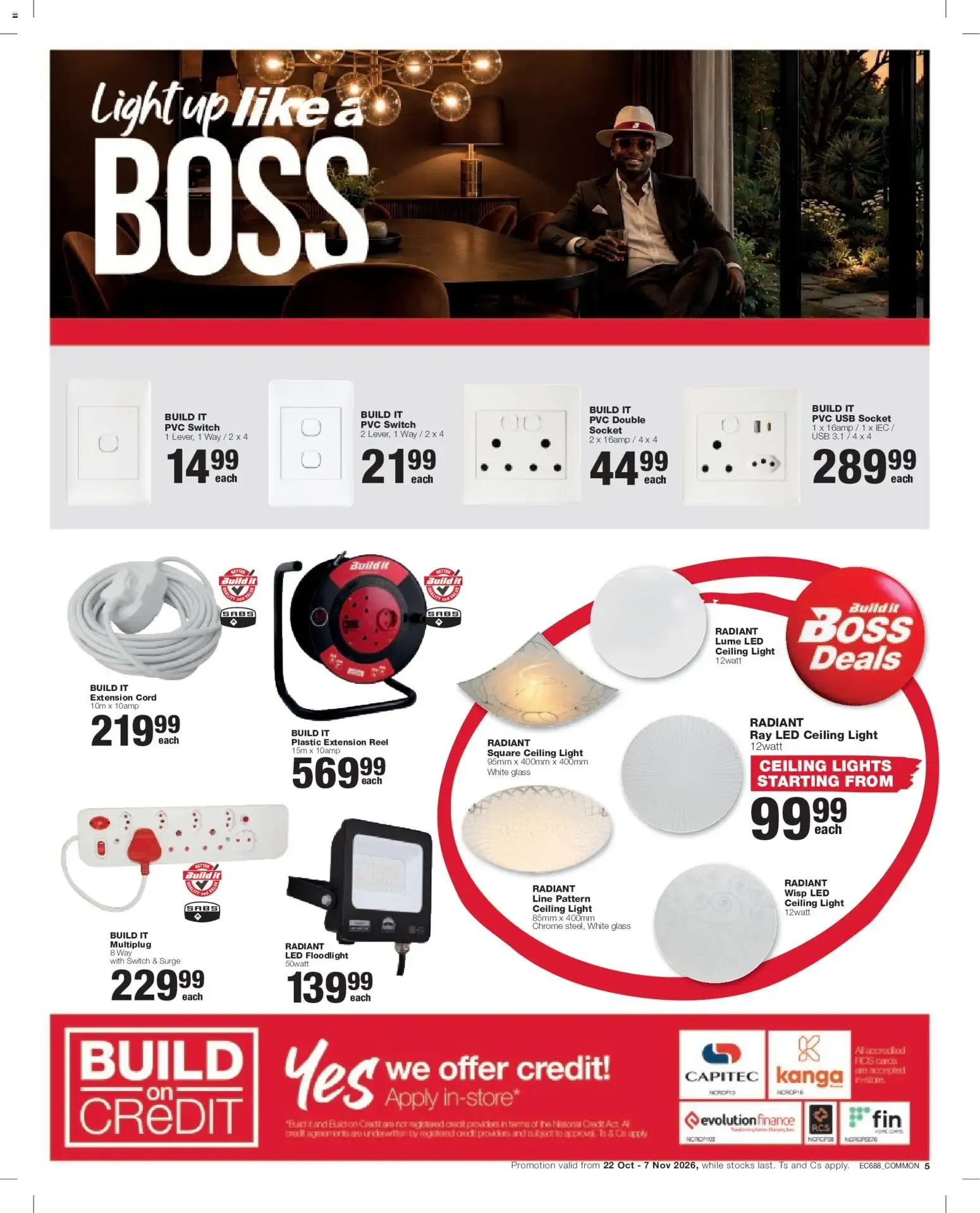 Build It Boss Deals: Rock up like a BOSS from 22 October to 7 November 2026 - Catalogue Page 5