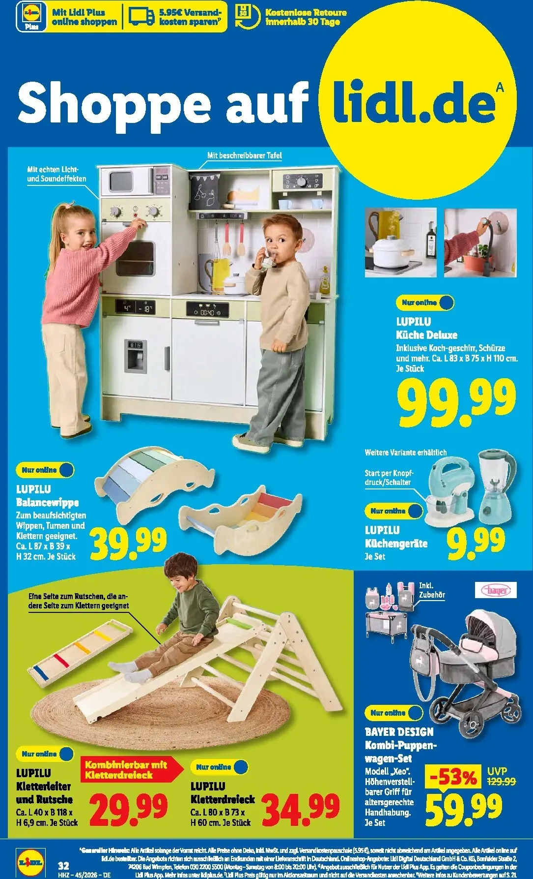 Lidl Sparen beim Preisführer von 2. November bis 7. November 2026 - Prospekt seite 51