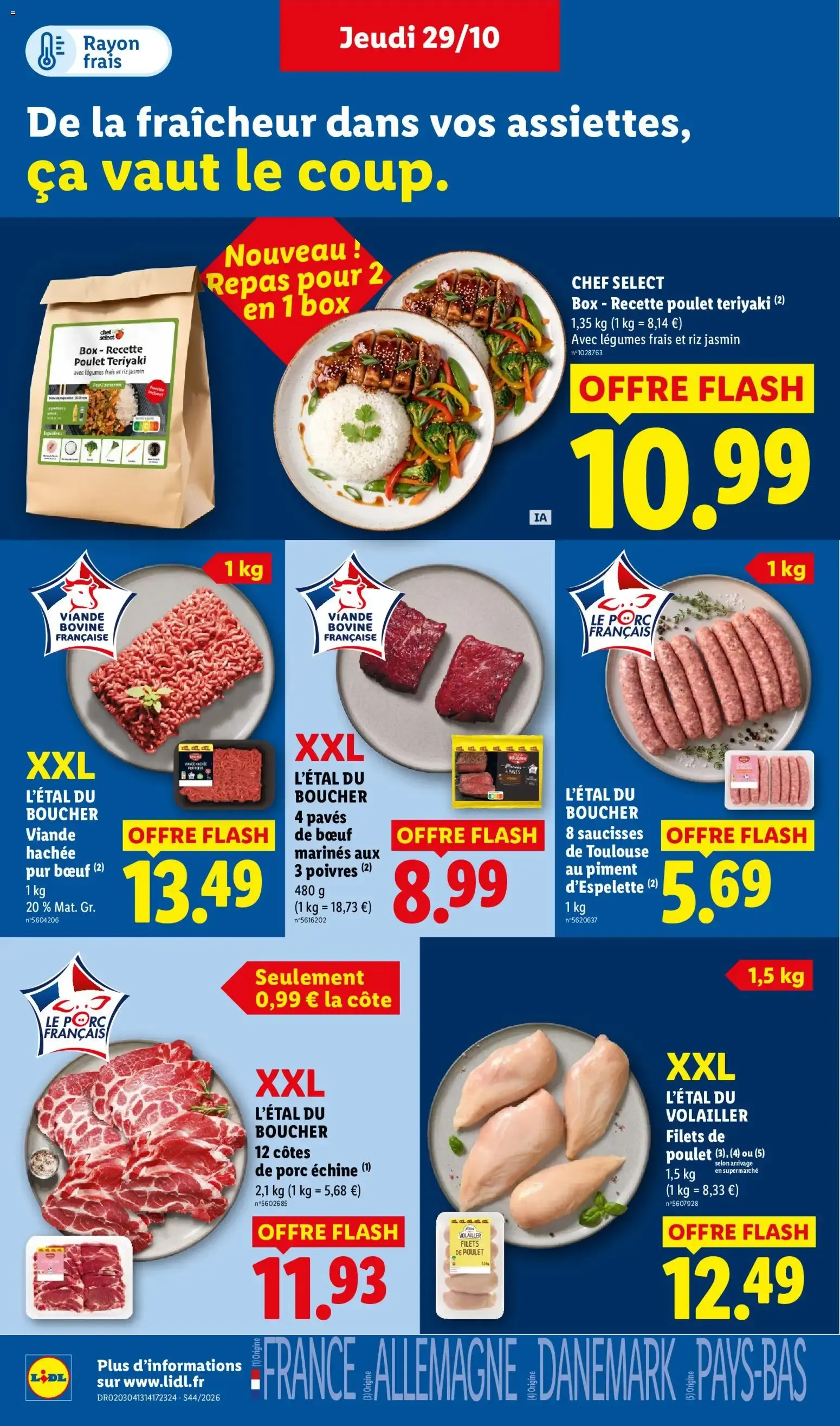 LIDL: Faites briller les fêtes à prix minis ! du 29 octobre au 4 novembre 2026 - Catalogue page 10