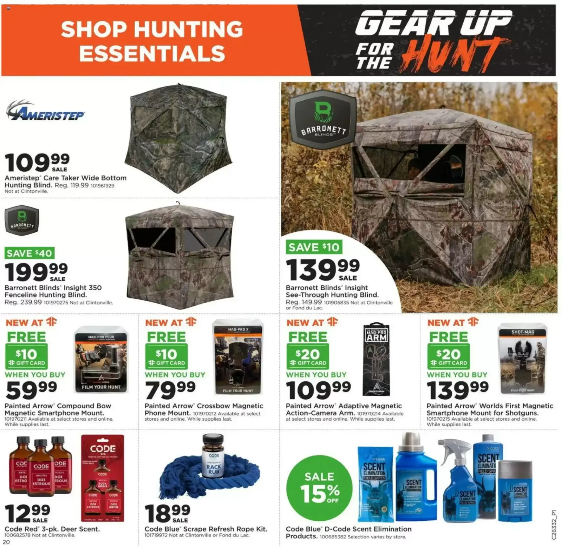 Weekly promotion Fleet Farm - Gear Up For The Hunt spanning from August 10 to August 23 2026 - Page 20 for Catalogue 365