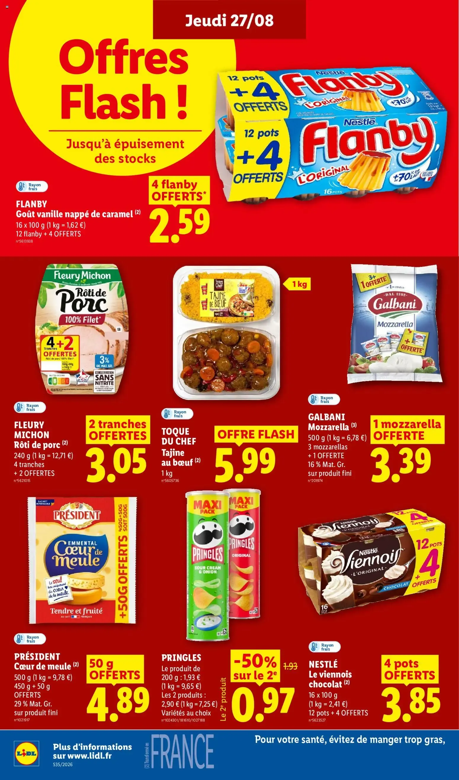 LIDL La rentrée des économies du 27 août au 2 septembre 2026 - Catalogue page 16