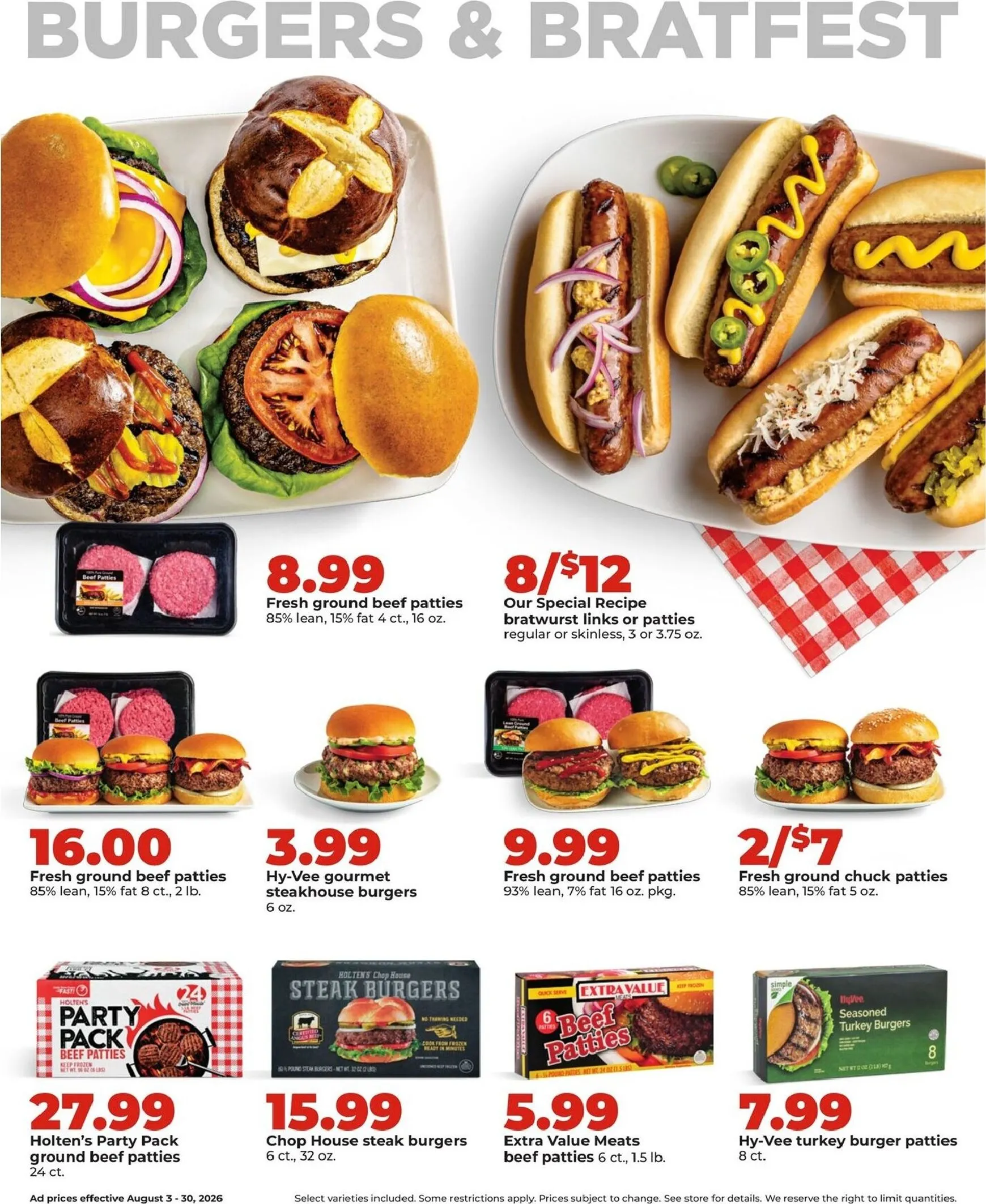 Weekly ad Current Hy Vee August leaflet valid from Monday 08/03/2026 to Sunday 08/30/2026 from August 3 to August 30 2026 - Page 17