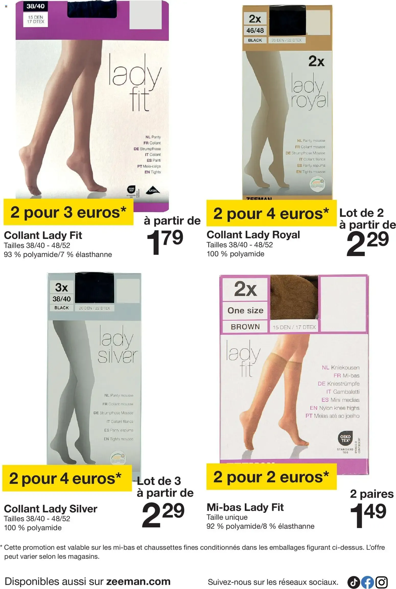 Cette semaine : des tenues d'automne aux sous-vêtements. du 12 septembre au 25 septembre 2026 - Catalogue page 12