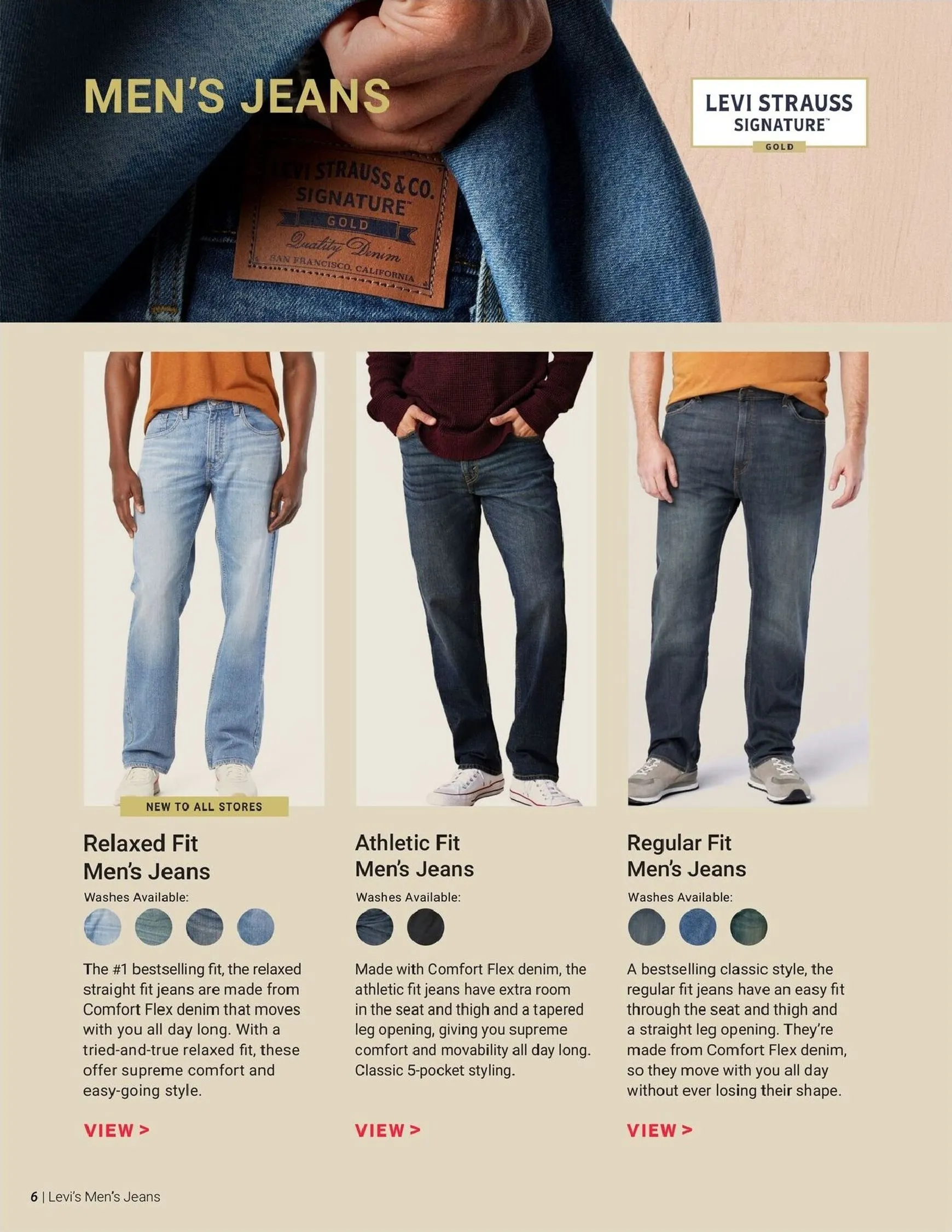 Weekly ad Dunham's Sports - Levi's Men's Jeans 2026 Guide from July 30 to September 30 2026 - Page 6