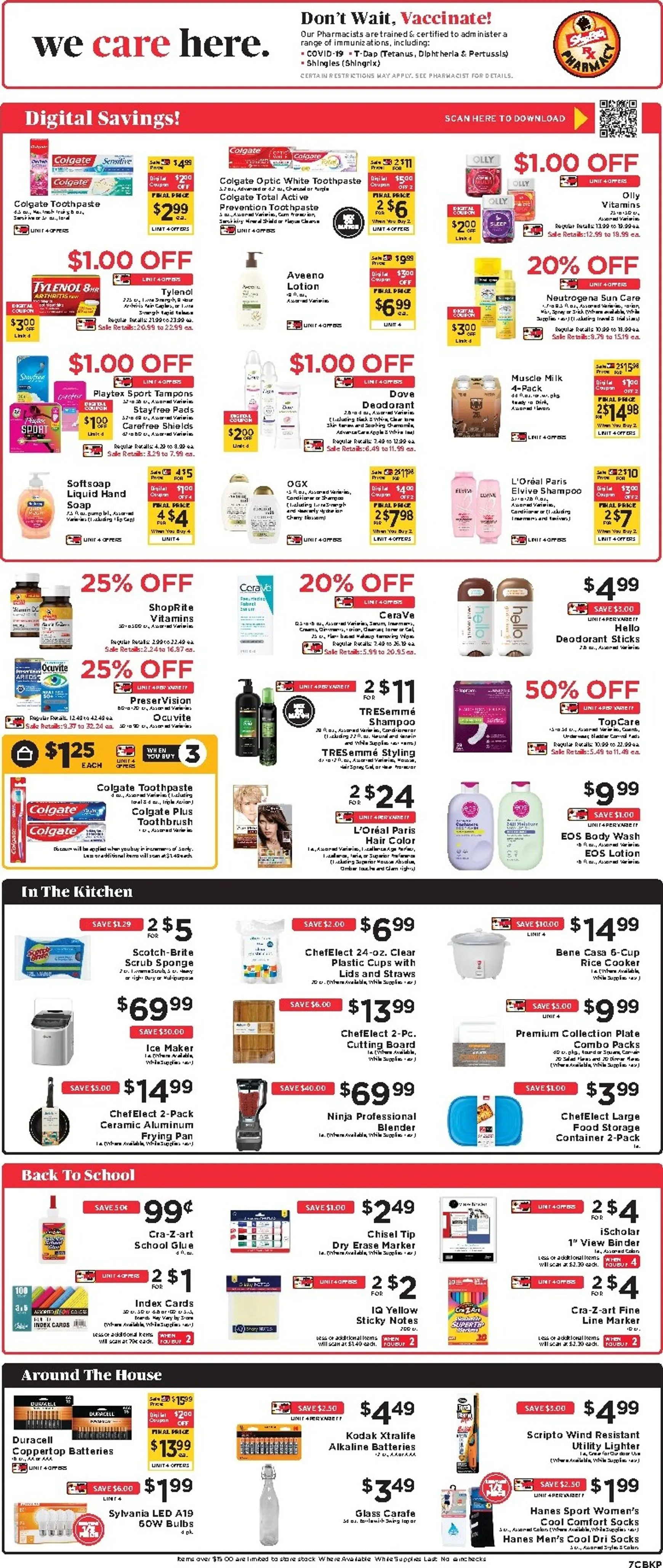 Weekly ad Current ShopRite leaflet valid from Friday 07/17/2026 to Thursday 07/23/2026 from July 17 to July 23 2026 - Page 9