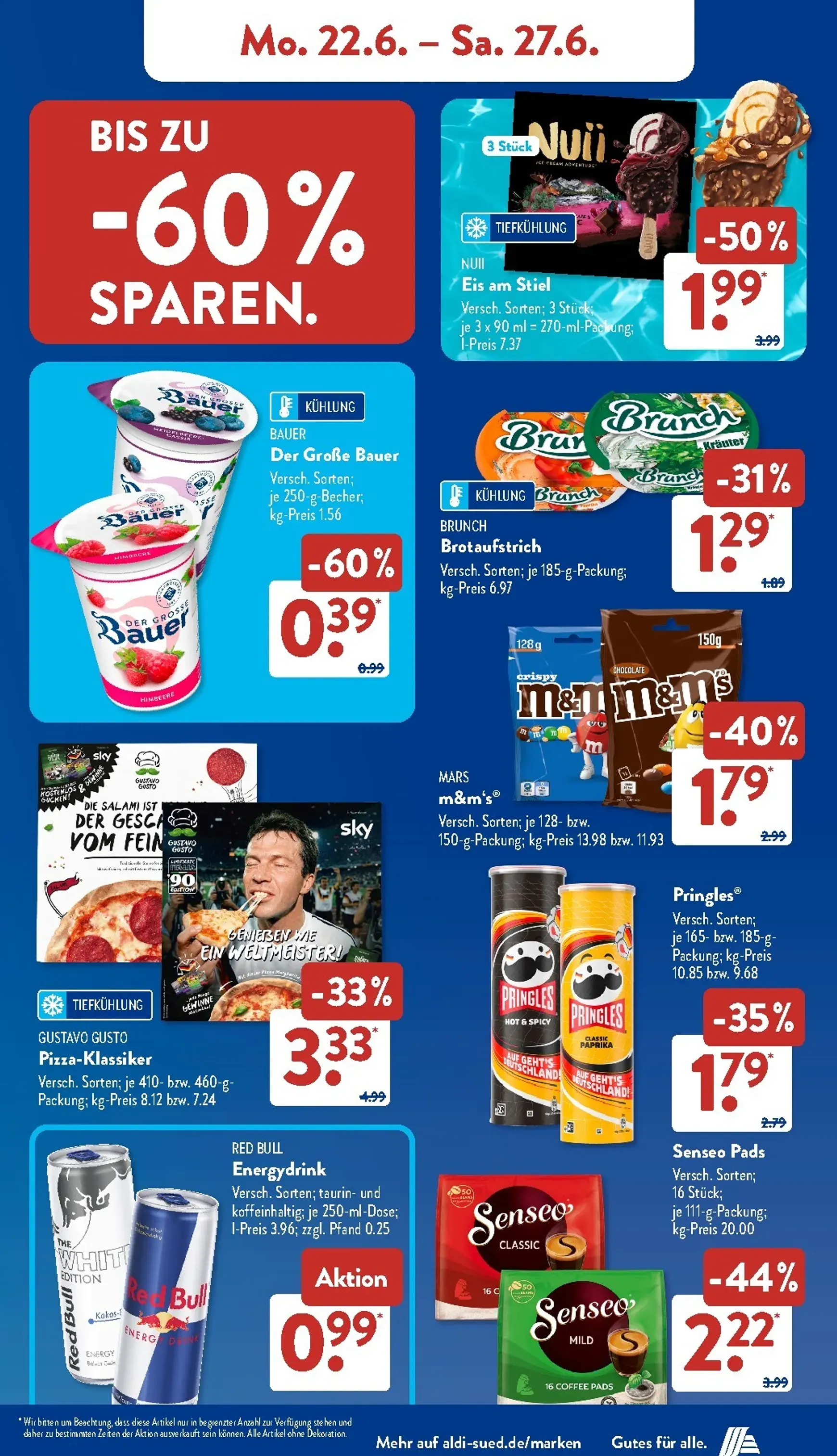 ALDI SÜD Prospekt – von Montag 22.06.2026 bis Samstag 27.06.2026 von 22. Juni bis 27. Juni 2026 - Prospekt seite 6