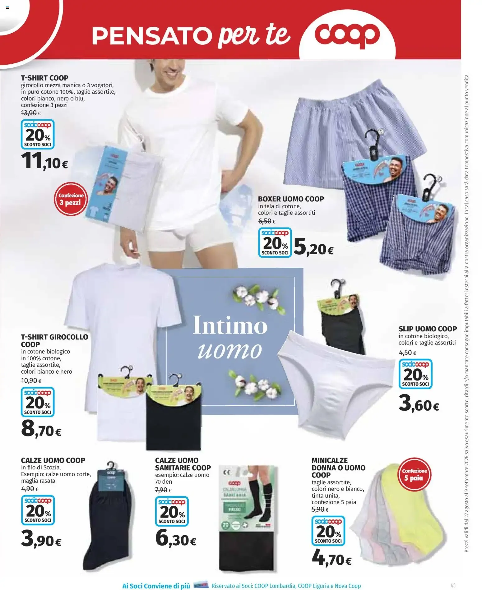 Volantino COOP Anteprima dal 27/08/2026 > NUOVO Promozioni da 27 agosto a 9 settembre di 2026 - Pagina del volantino 41