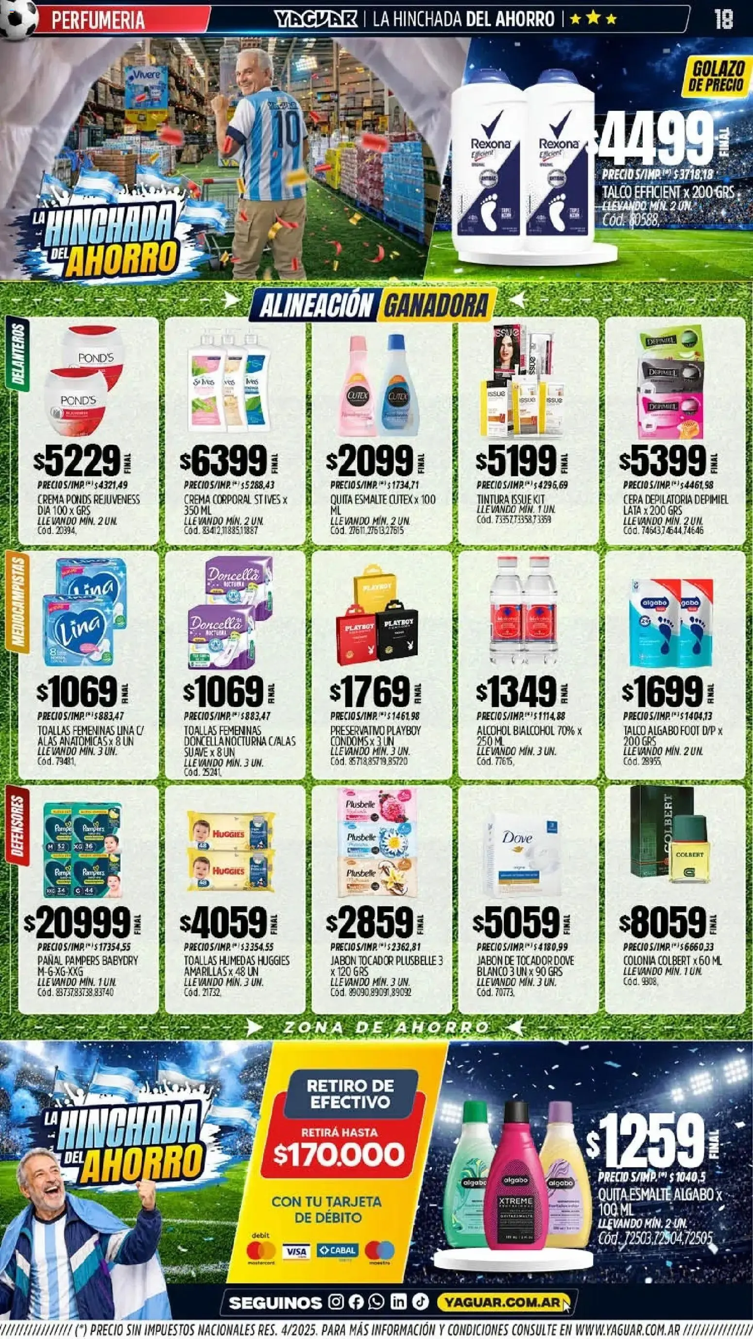 Ofertas de Mayorista Yaguar - La Hinchada del Ahorro 15 de junio al 20 de junio 2026 - Página 17 del catálogo