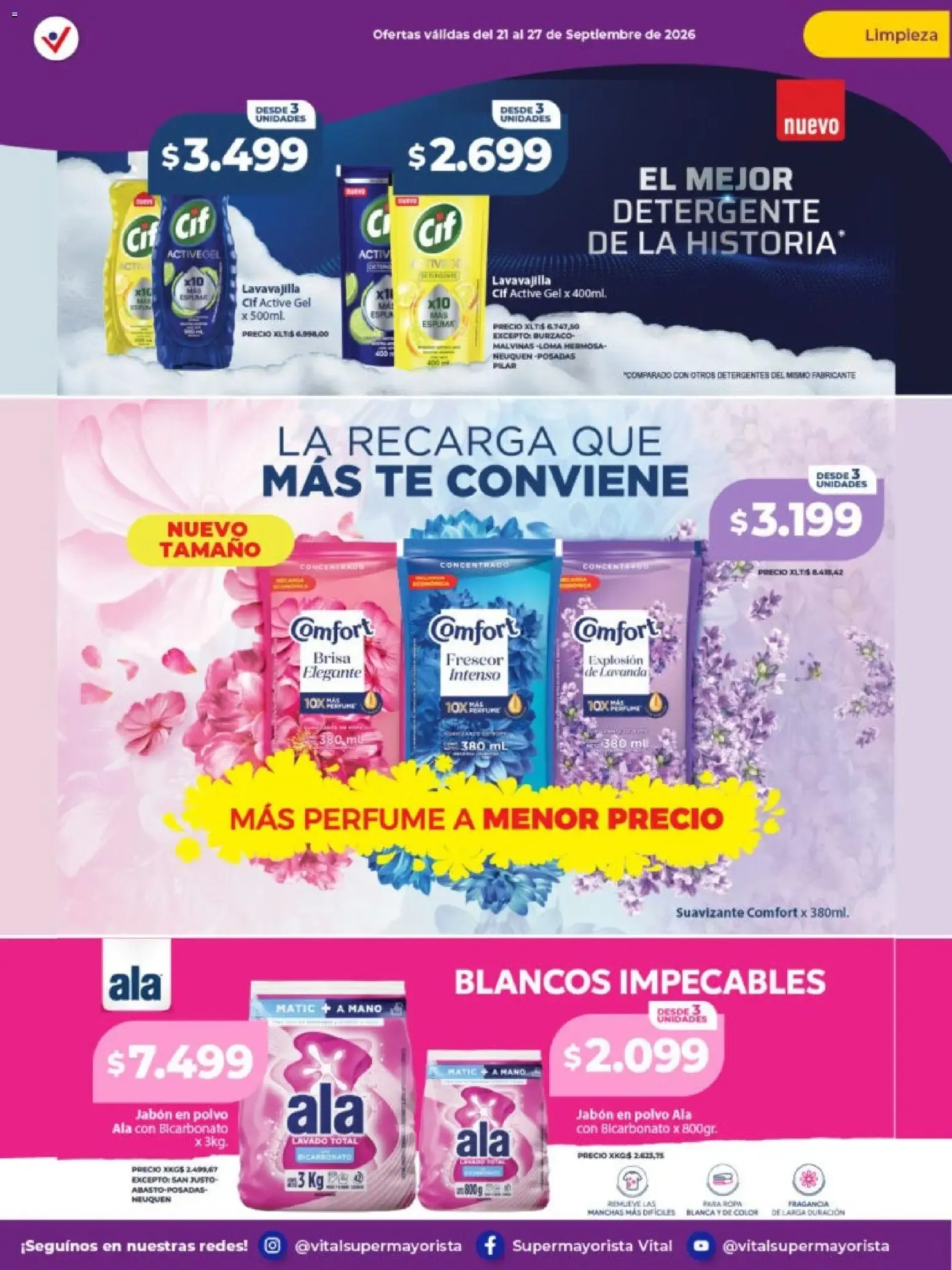 Ofertas de Vital Supermayorista - El Cumple del Jueves 21 de septiembre al 27 de septiembre 2026 - Página 13 del catálogo