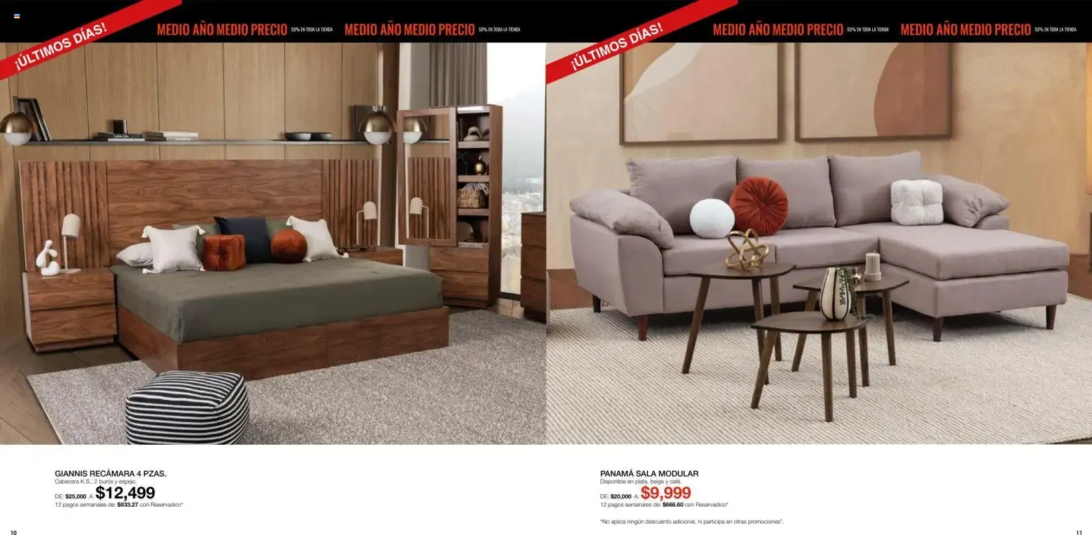 Catálogo de Muebles Dico: Medio Año, Medio Precio 1 de septiembre al 30 de septiembre 2026 - Pagina 6