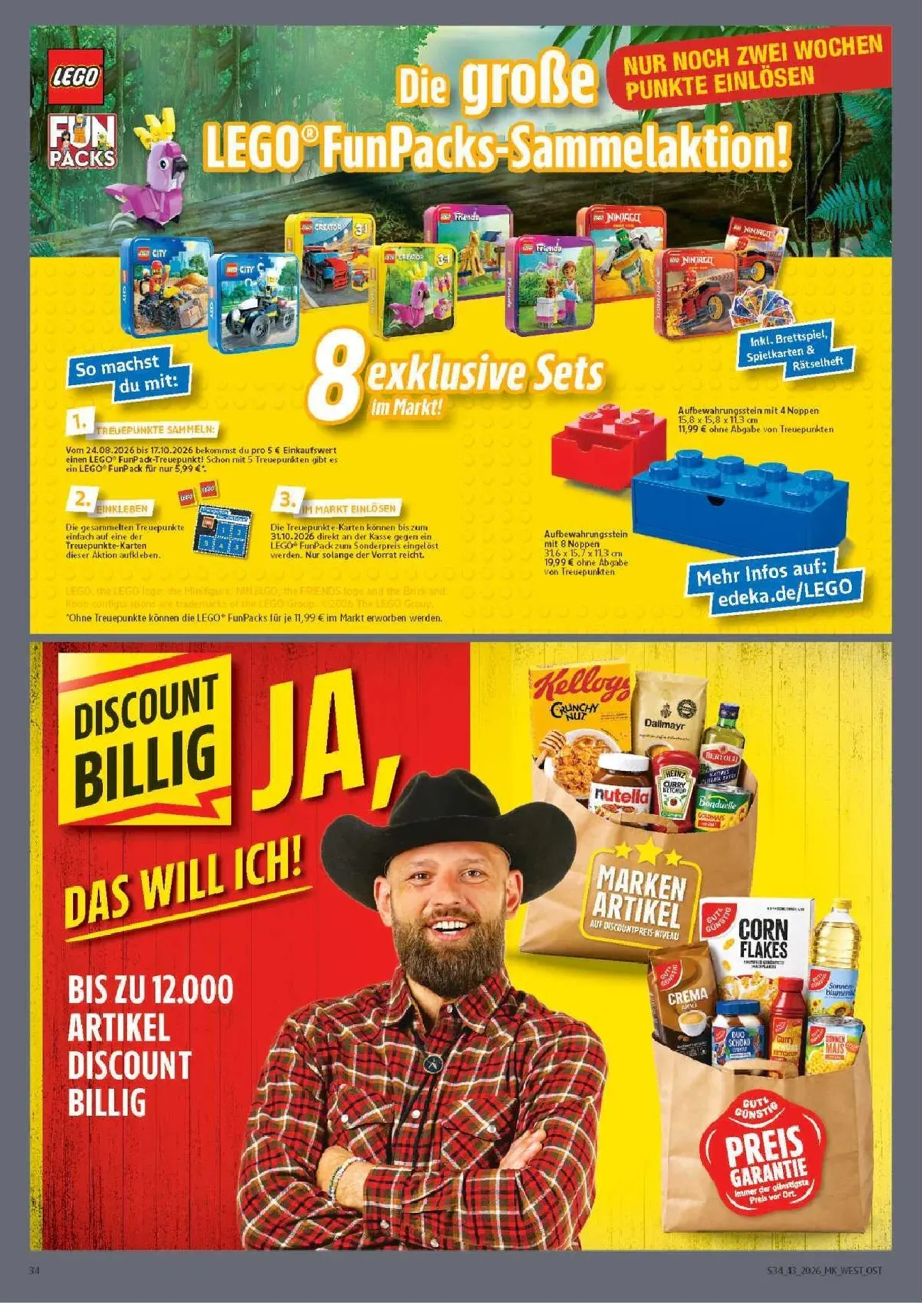 Marktkauf App: Scannen & Clever Sparen von 19. Oktober bis 24. Oktober 2026 - Prospekt seite 34