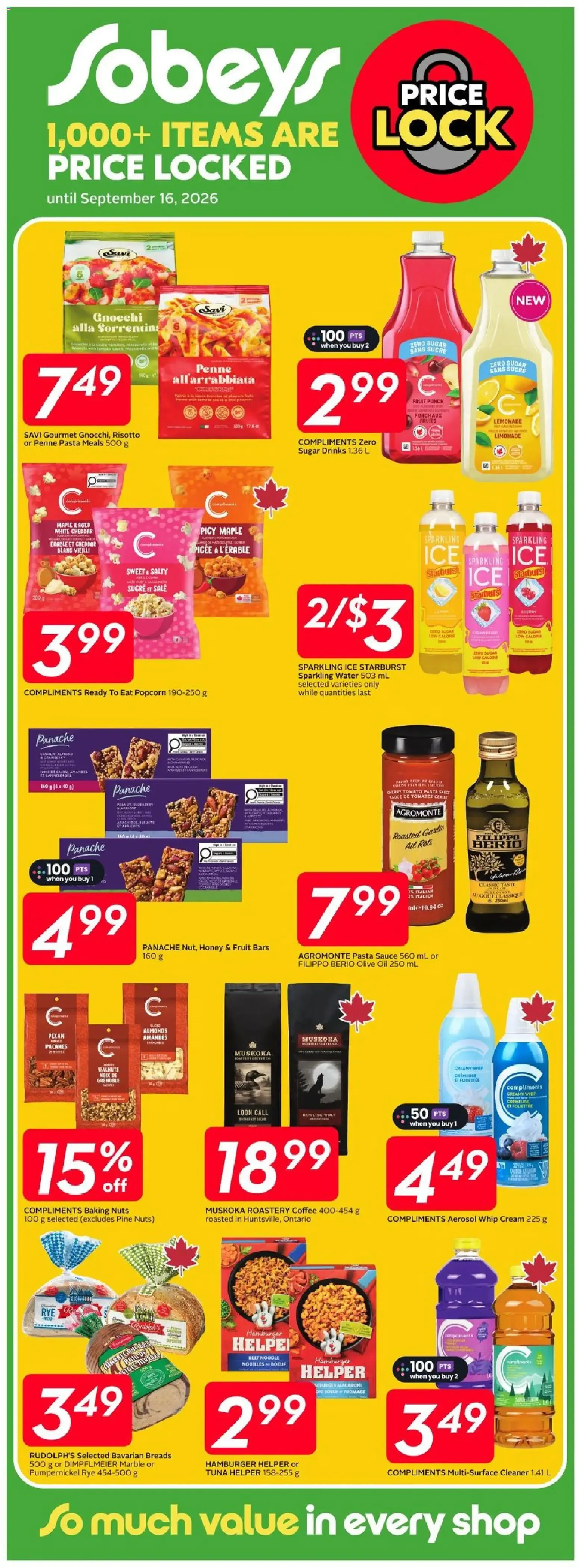 Sobeys weekly flyer / circulaire from Aug 13, 2026 > weekly specials & deals from August 13 to August 19 2026 - flyer page 14