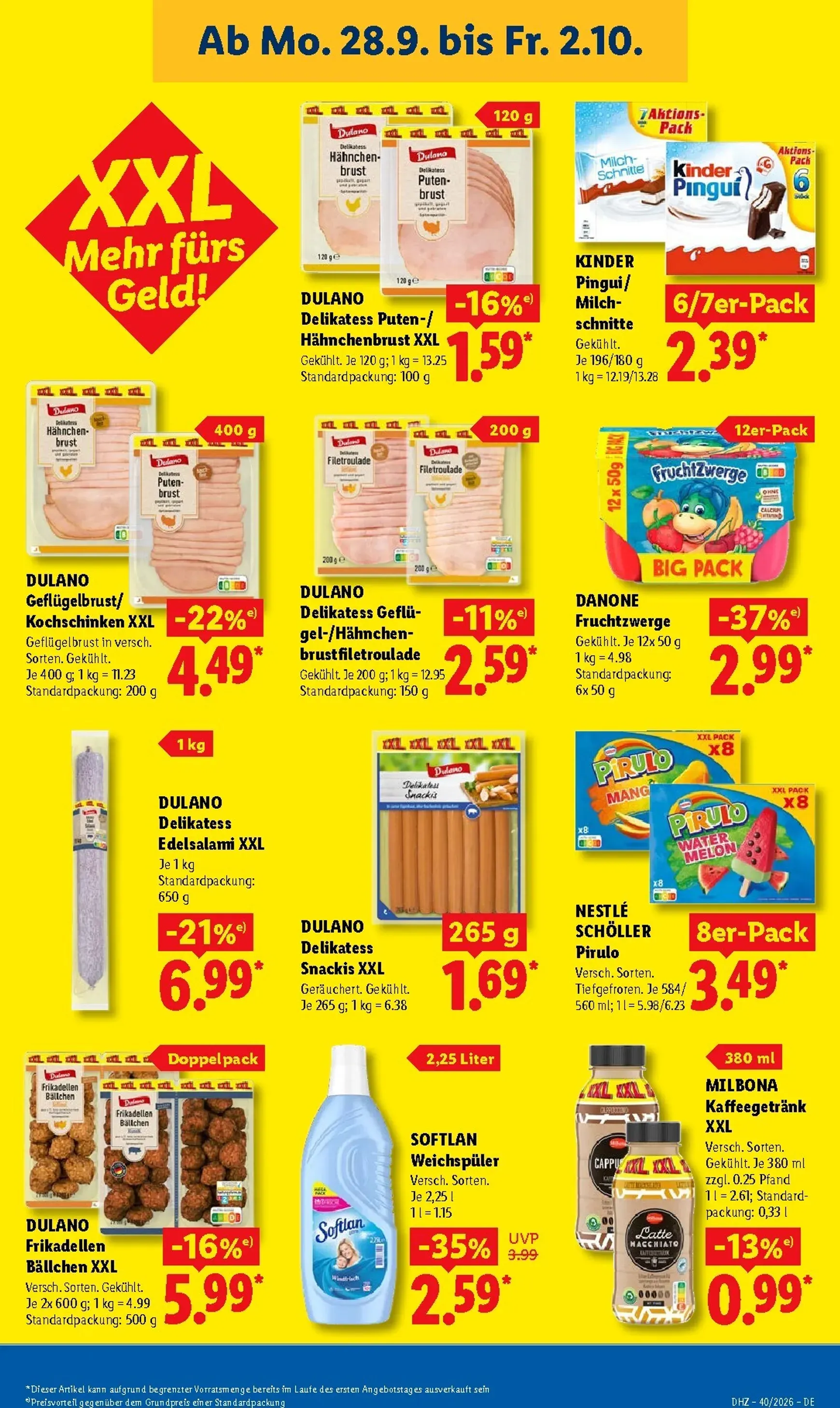 Lidl Prospekt: Traumhaft schlafen von 28. September bis 2. Oktober 2026 - Prospekt seite 18