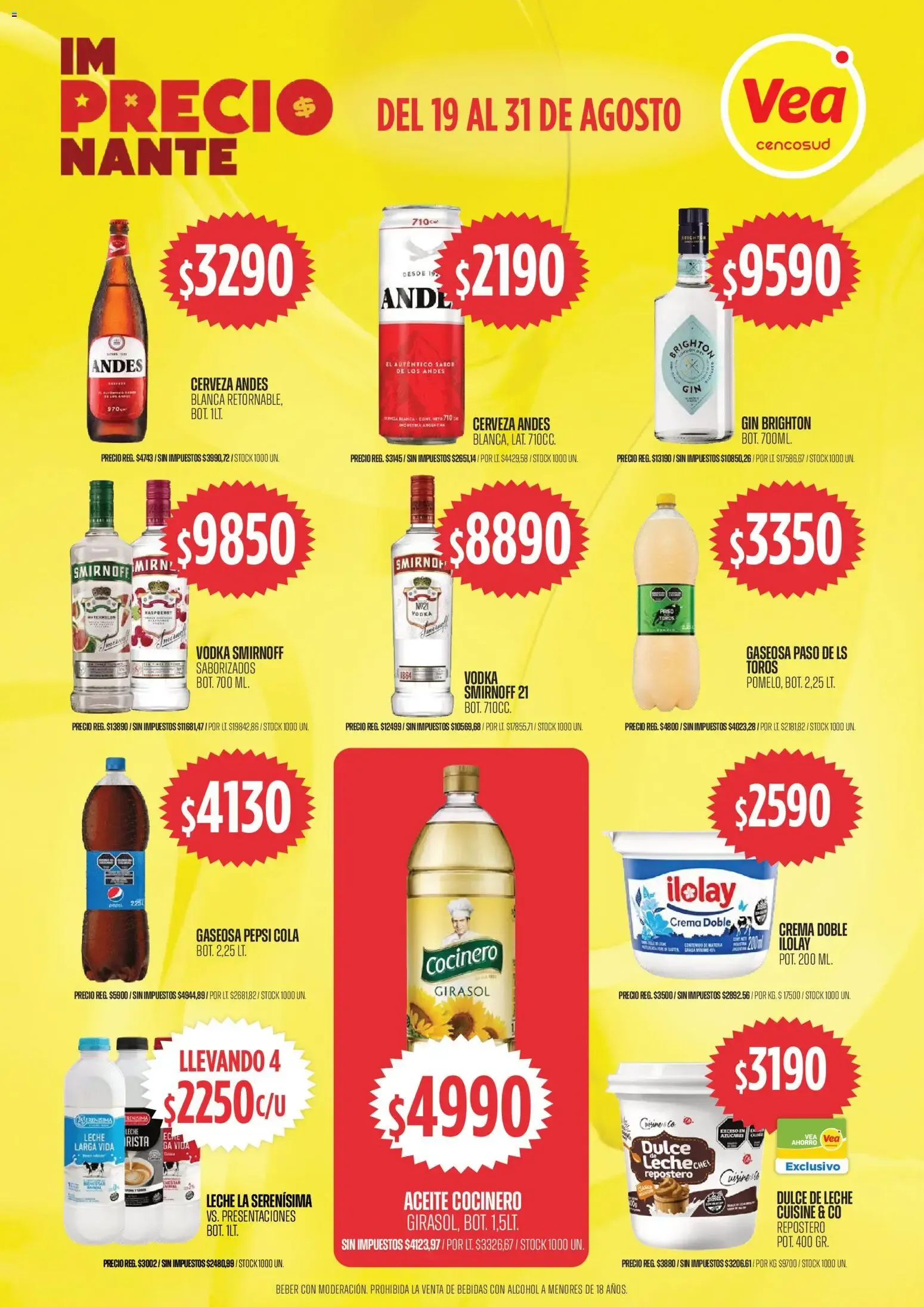 Ofertas de Vea ofertas del 18/08/2026 - 31/08/2026 19 de agosto al 31 de agosto 2026 - Página 10 del catálogo
