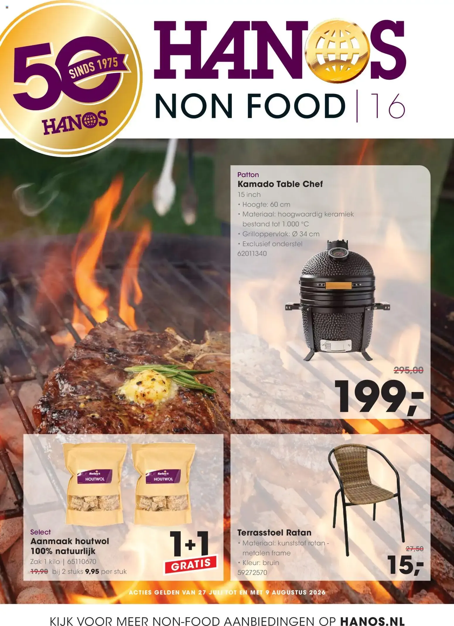 Hanos Non Food 16 van 27 juli tot 9 augustus 2026 - Folder pagina 1