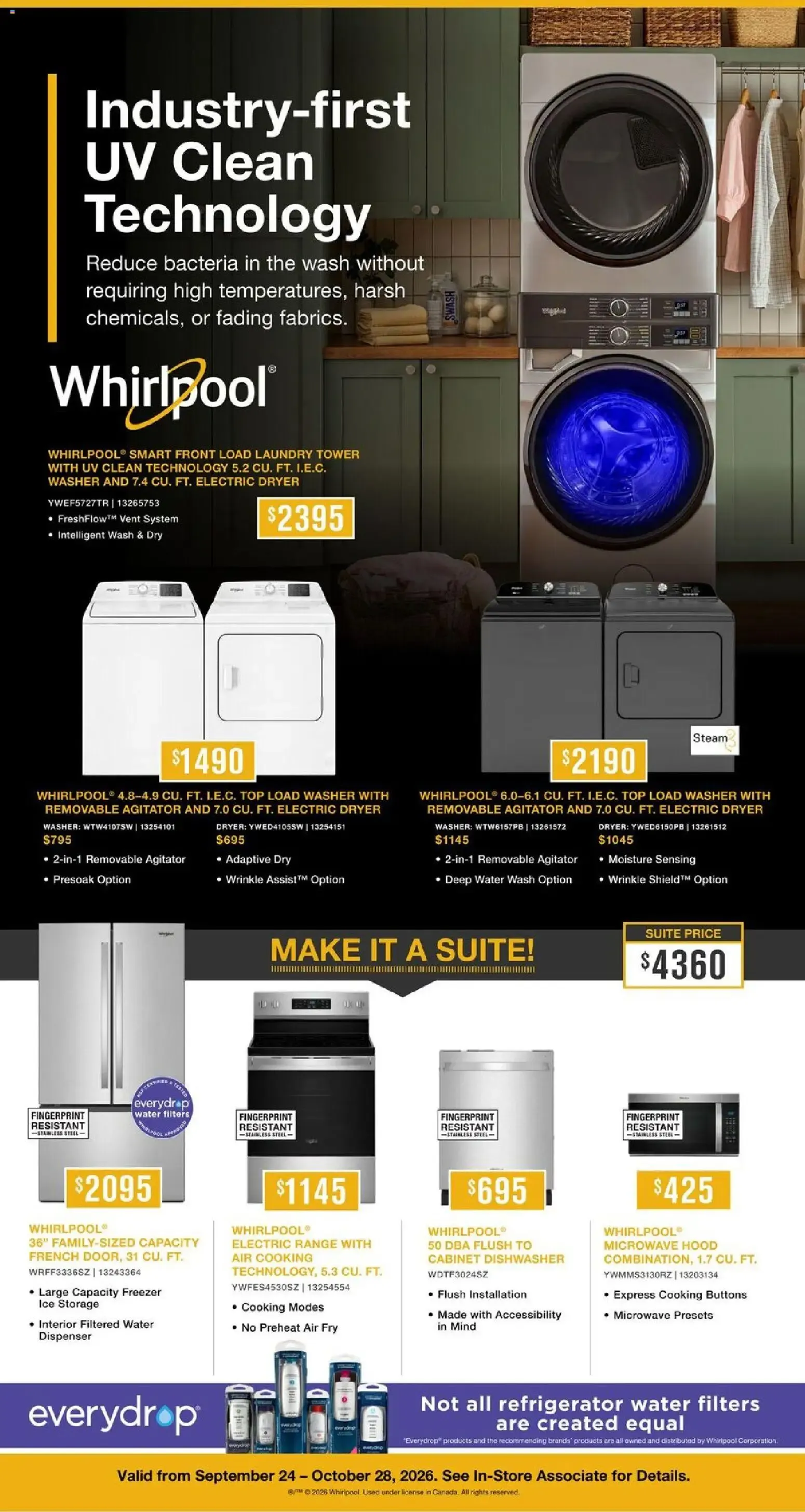 Leon's - 100 Super Sofa Sale & Appliance Deals from October 15 to November 4 2026 - flyer page 7