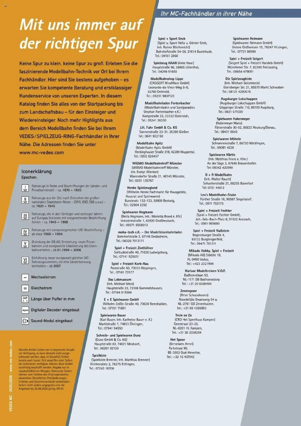 Bahn frei für tolle Angebote von 1. Januar bis 31. Dezember 2026 - Prospekt seite 2
