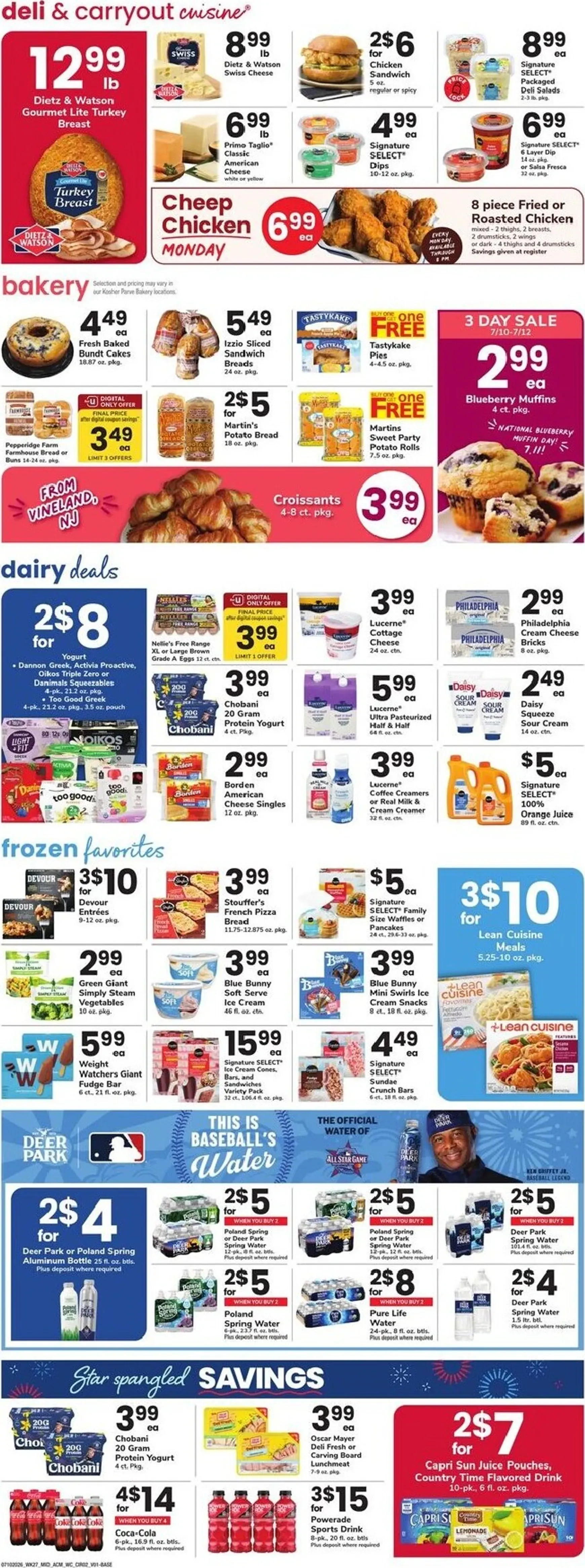 Weekly ad Current ACME leaflet valid from Friday 07/10/2026 to Thursday 07/16/2026 from July 10 to July 16 2026 - Page 2