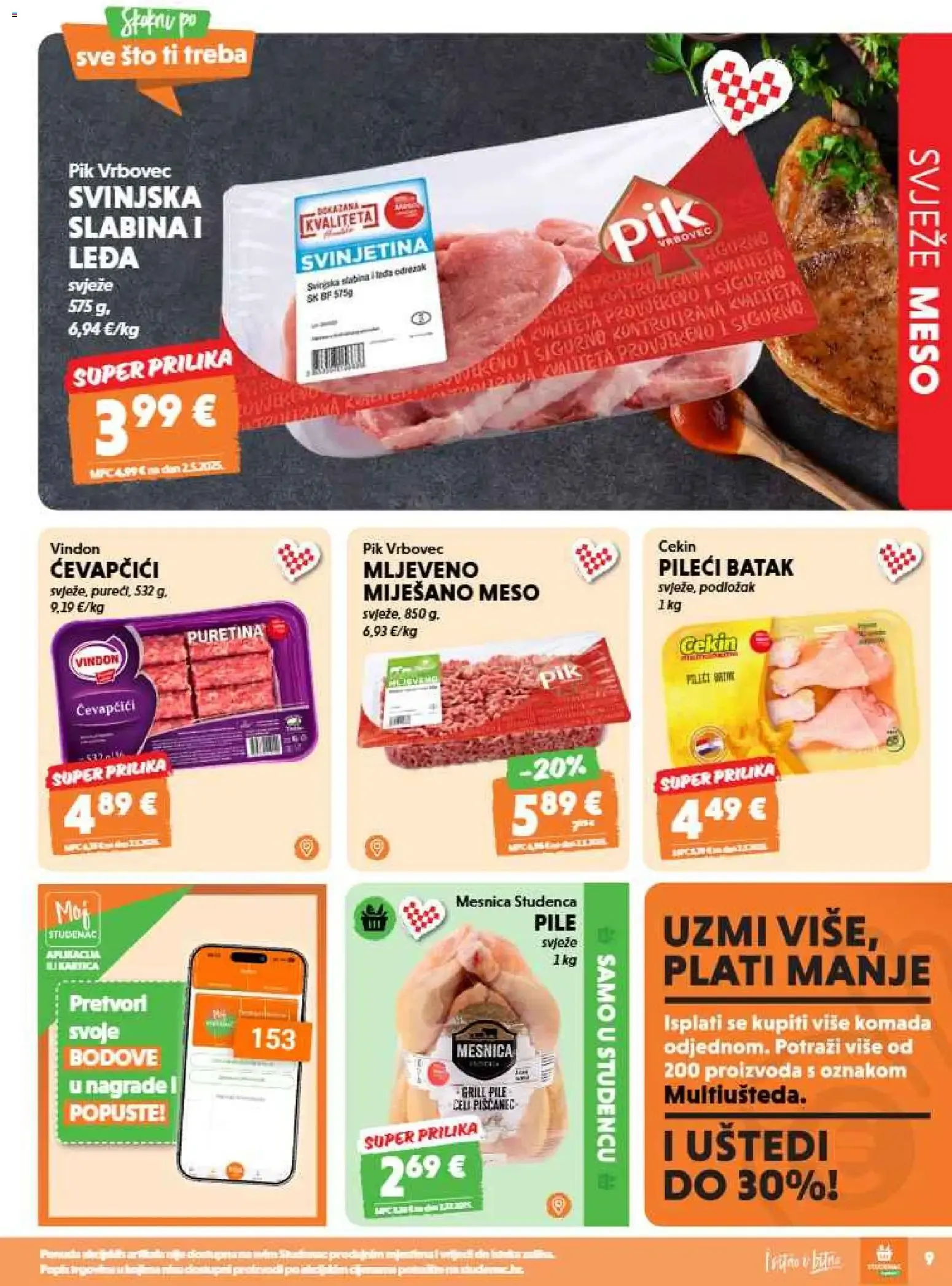 Katalog Studenac Katalog novi od 12.08.2026 na listanje > letak digitalni od 12. kolovoza do 25. kolovoza 2026. - Pregled Stranica 9